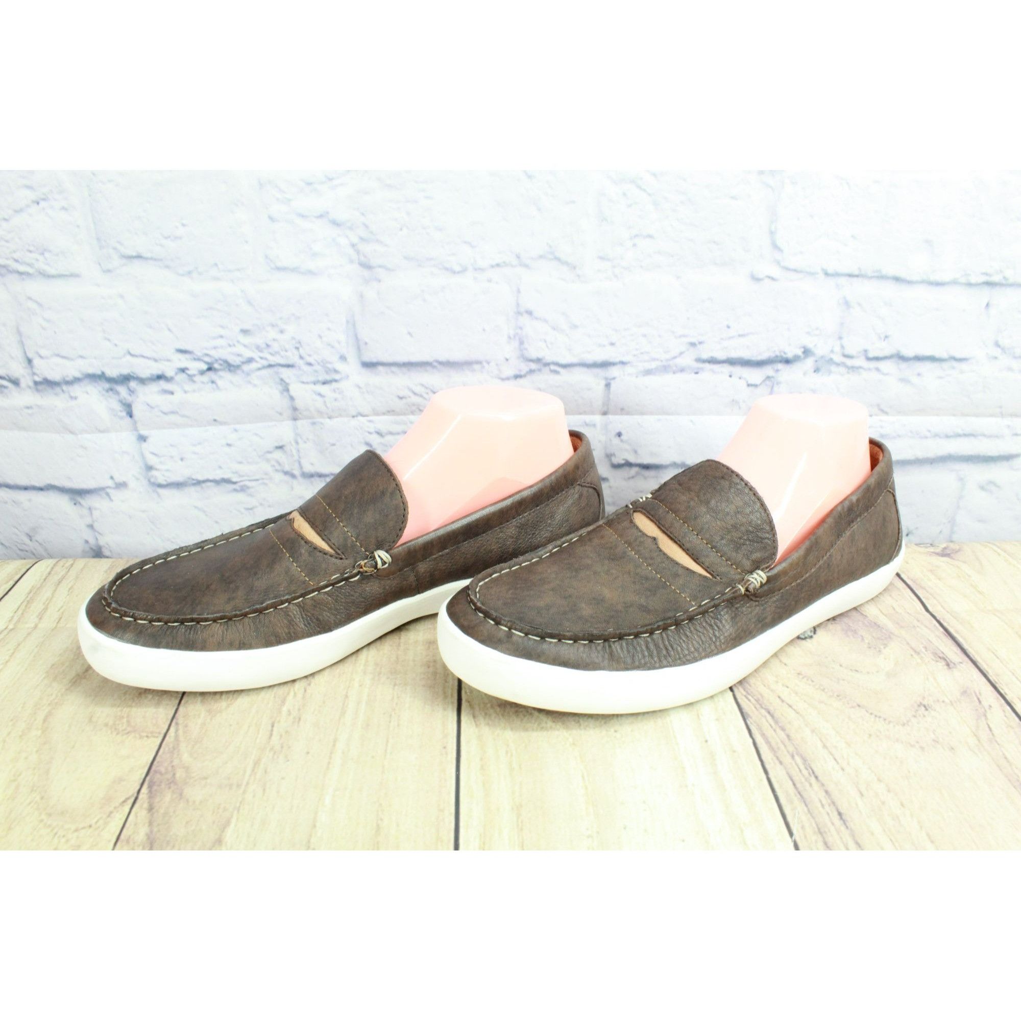 Leather LL Bean Mountainville Men's Slip On Penny Loafer Shoes Size US 9 / EU 42 - 2 Thumbnail