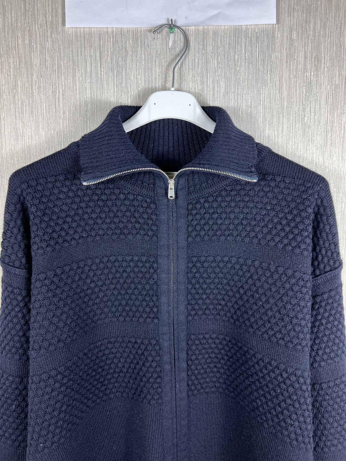 S.N.S. Herning Vintage S.N.S. Herning fisherman knit wool cardigan sweater Size US XXL / EU 58 / 5 - 6 Thumbnail