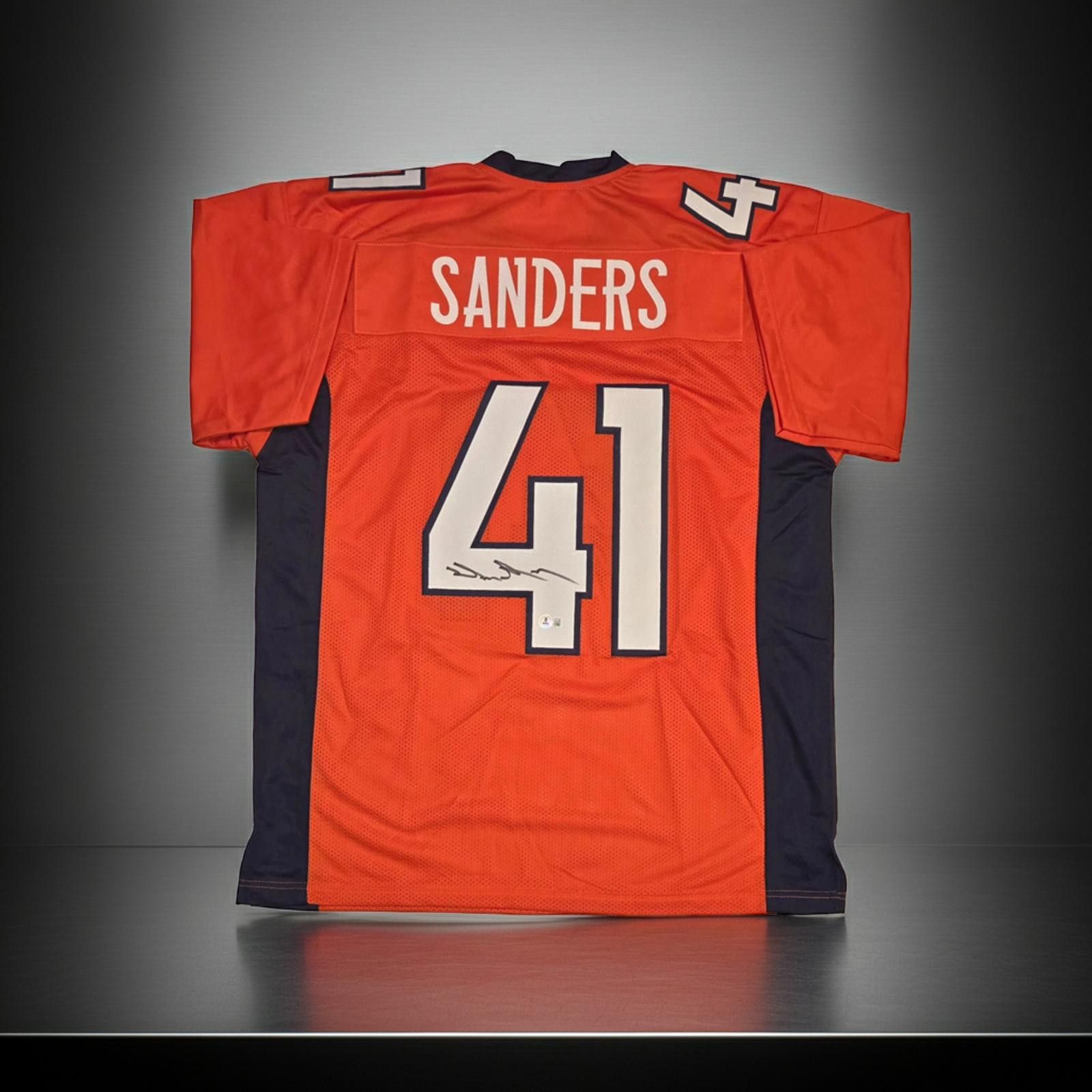 Other Drew Sanders Broncos Signed Football Jersey Hologram (XL) Size ONE SIZE - 1 Thumbnail