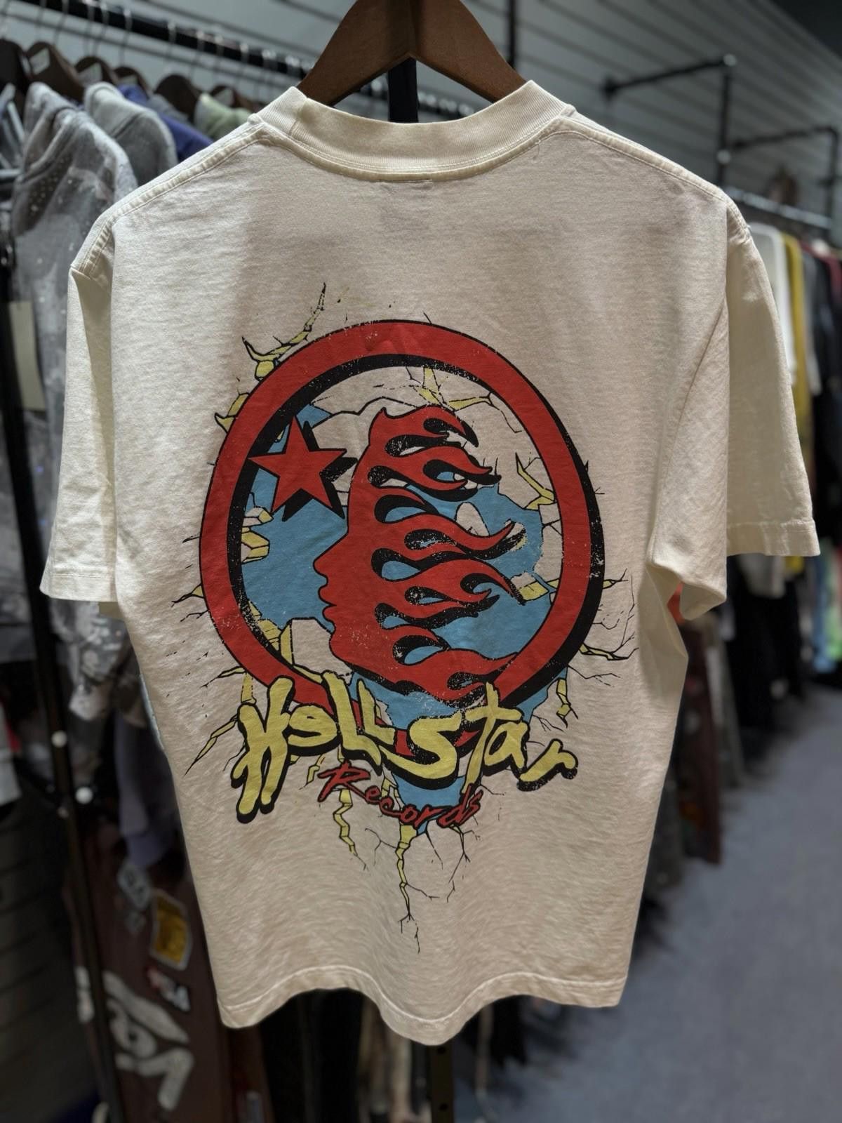 HELLSTAR Hellstar Men's White T-Shirt Size (S) 100% Authentic Size US S / EU 44-46 / 1 - 7 Thumbnail