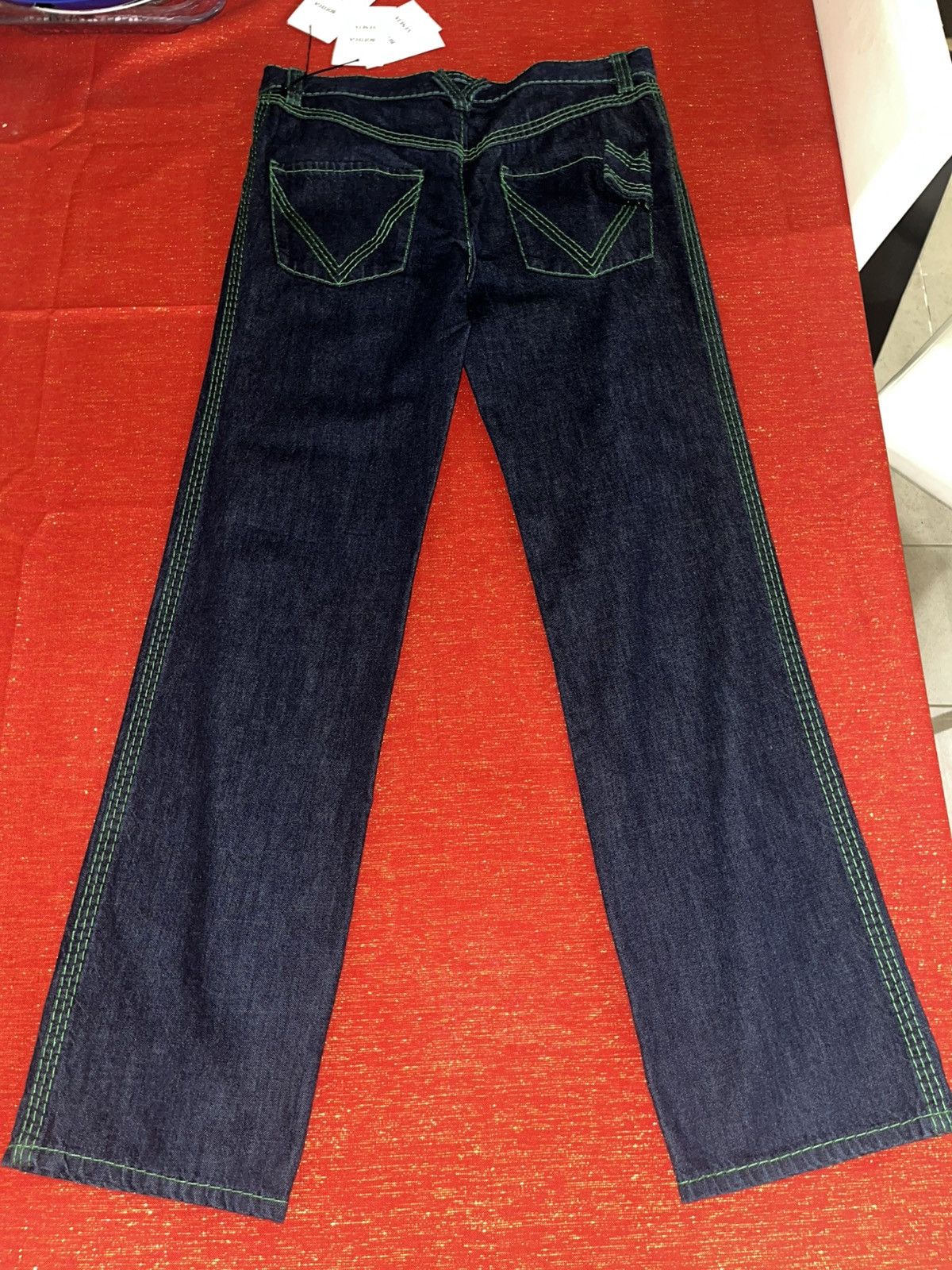Bottega Veneta Bottega Veneta Topstitch Straight Leg Denim Jeans Sz 50 Size US 34 / EU 50 - 14 Thumbnail