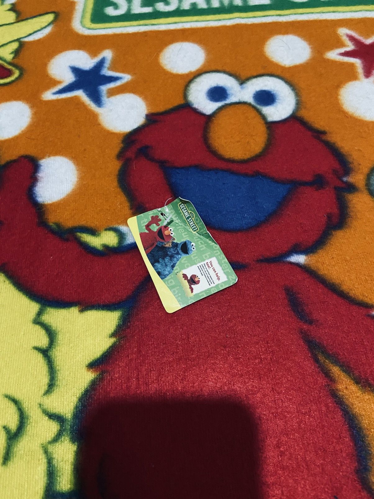 Cartoon Network Sesame Street Towel / Small Blanket Size ONE SIZE - 6 Thumbnail