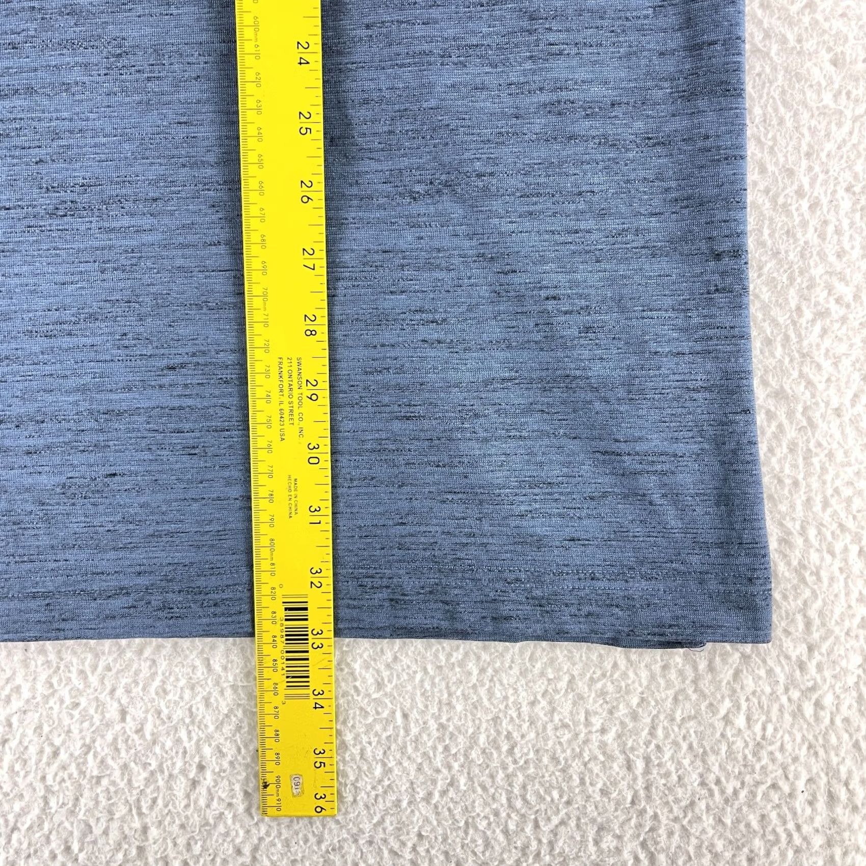 TravisMathew Travis Mathew Flying Tortilla Polo Shirt Mens XXL Heathered Blue Polo Shirt Casual Mens XXL Blue Travis Mathew Flying Tortilla Size US XXL / EU 58 / 5 - 6 Thumbnail
