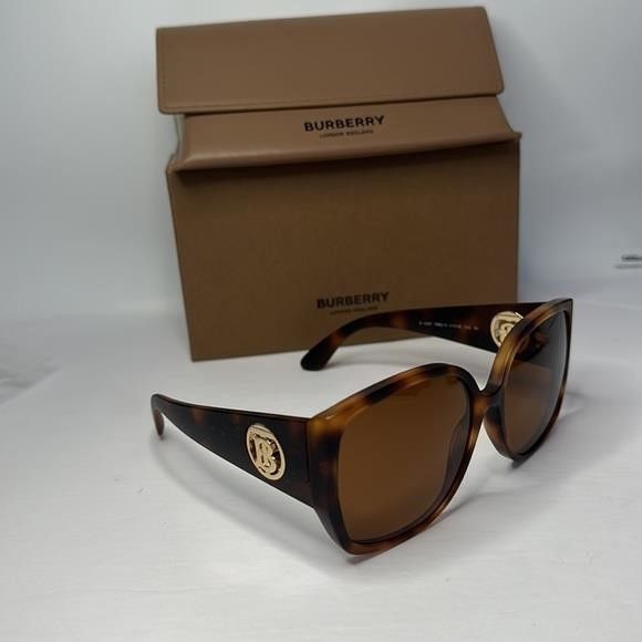 Burberry Burberry Brown Black New Be4290 Be 4290Sunglasses","descript Size ONE SIZE - 13 Thumbnail