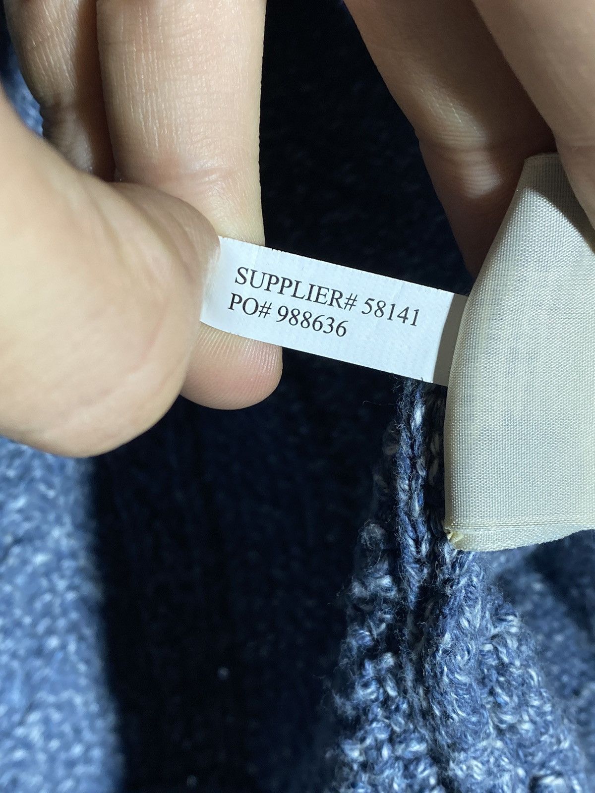 Vintage Ralph Lauren Denim & Supply Cable Knit Men’s Cardigan Size US S / EU 44-46 / 1 - 17 Thumbnail