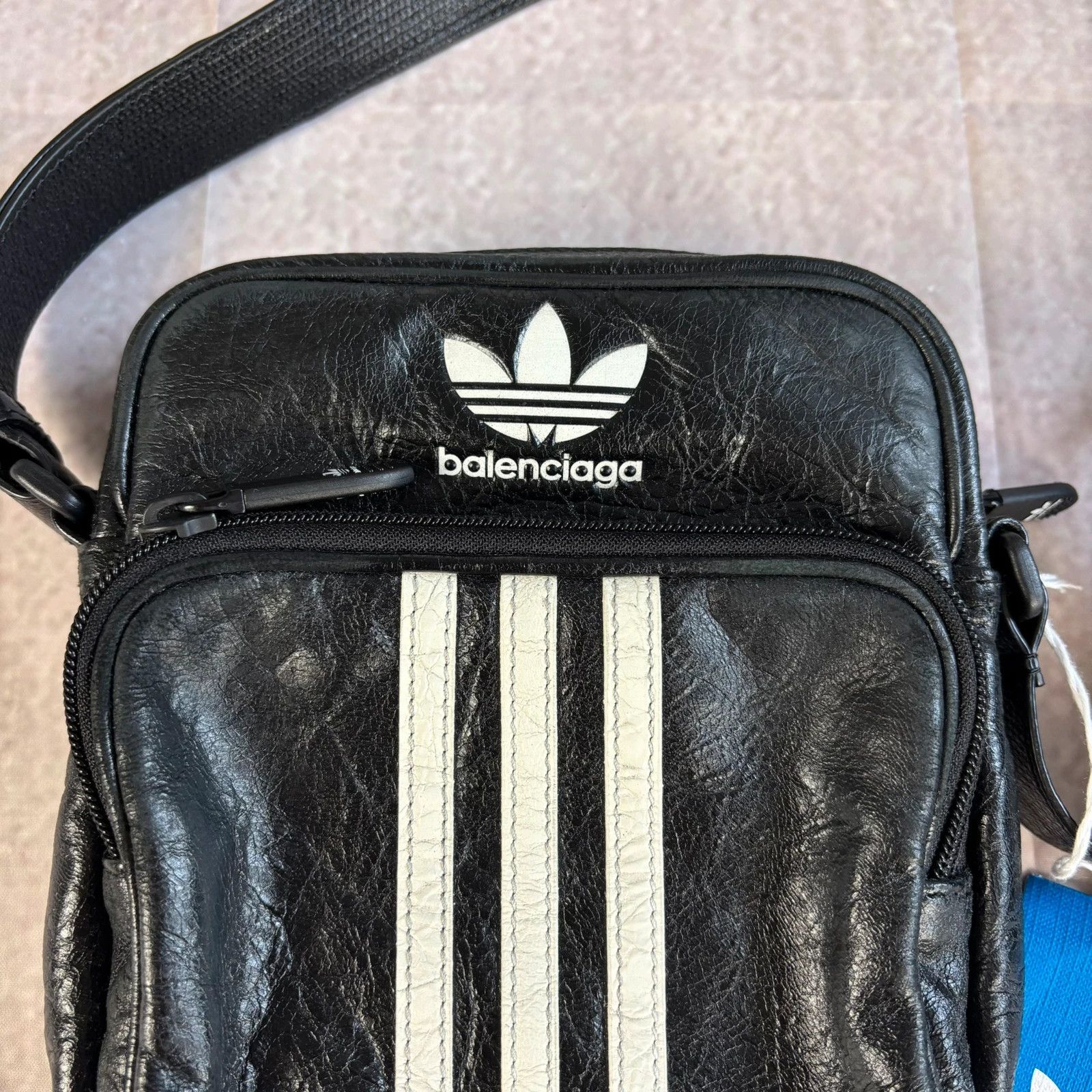 Adidas × Balenciaga Balenciaga x adidas leather bum side bag Size ONE SIZE - 2 Thumbnail