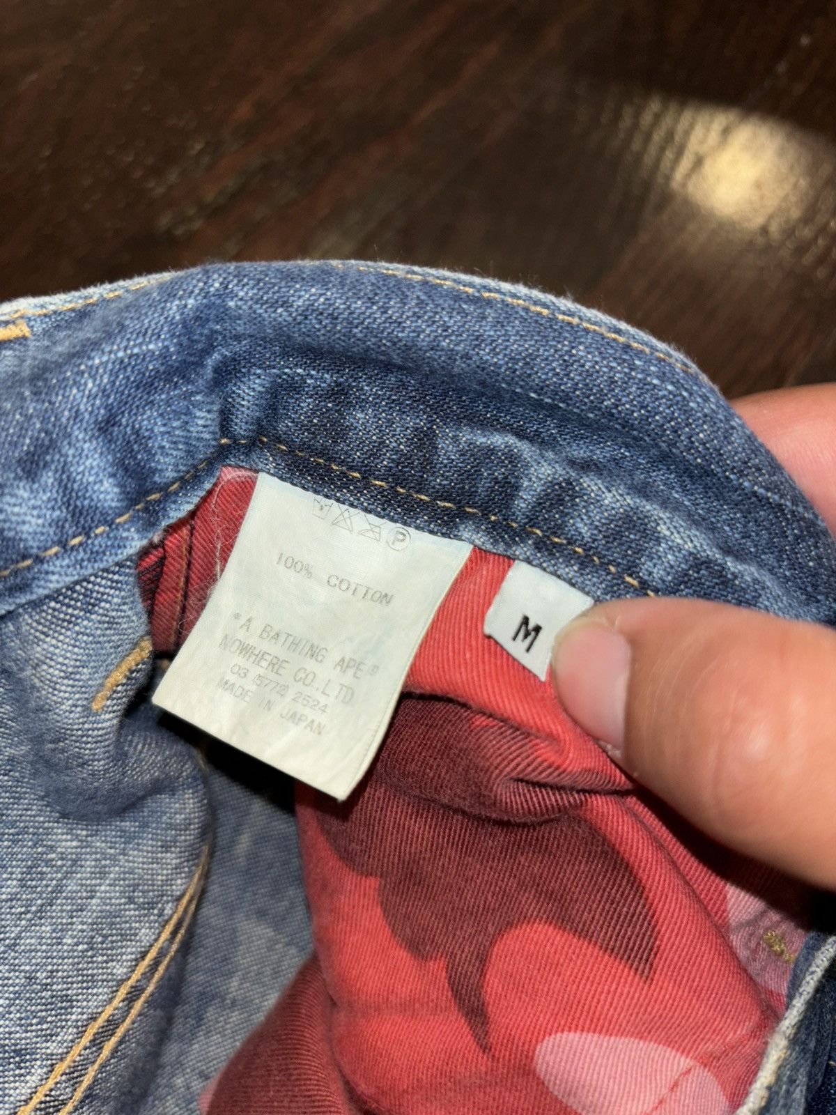 Bape OG Bapesta Carpenter Jeans Size US 32 / EU 48 - 5 Thumbnail