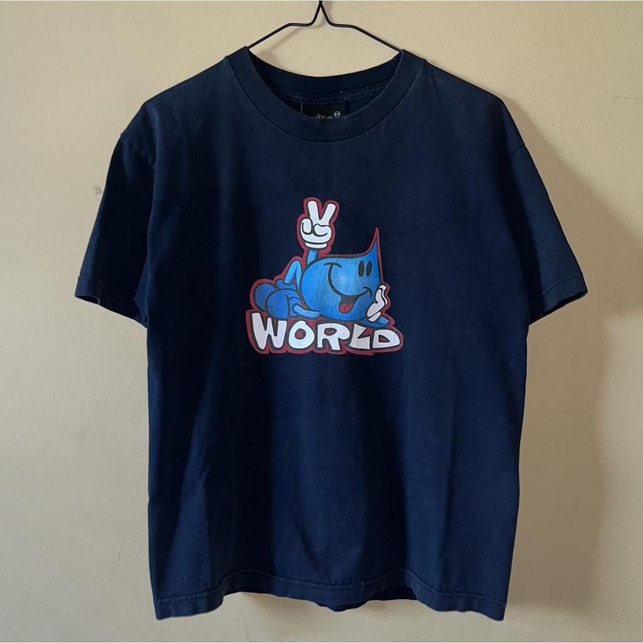 World Industries Vintage Y2K 2000s World Industries Wet Willy JNCO Skate Tee Size US S / EU 44-46 / 1 - 1 Thumbnail