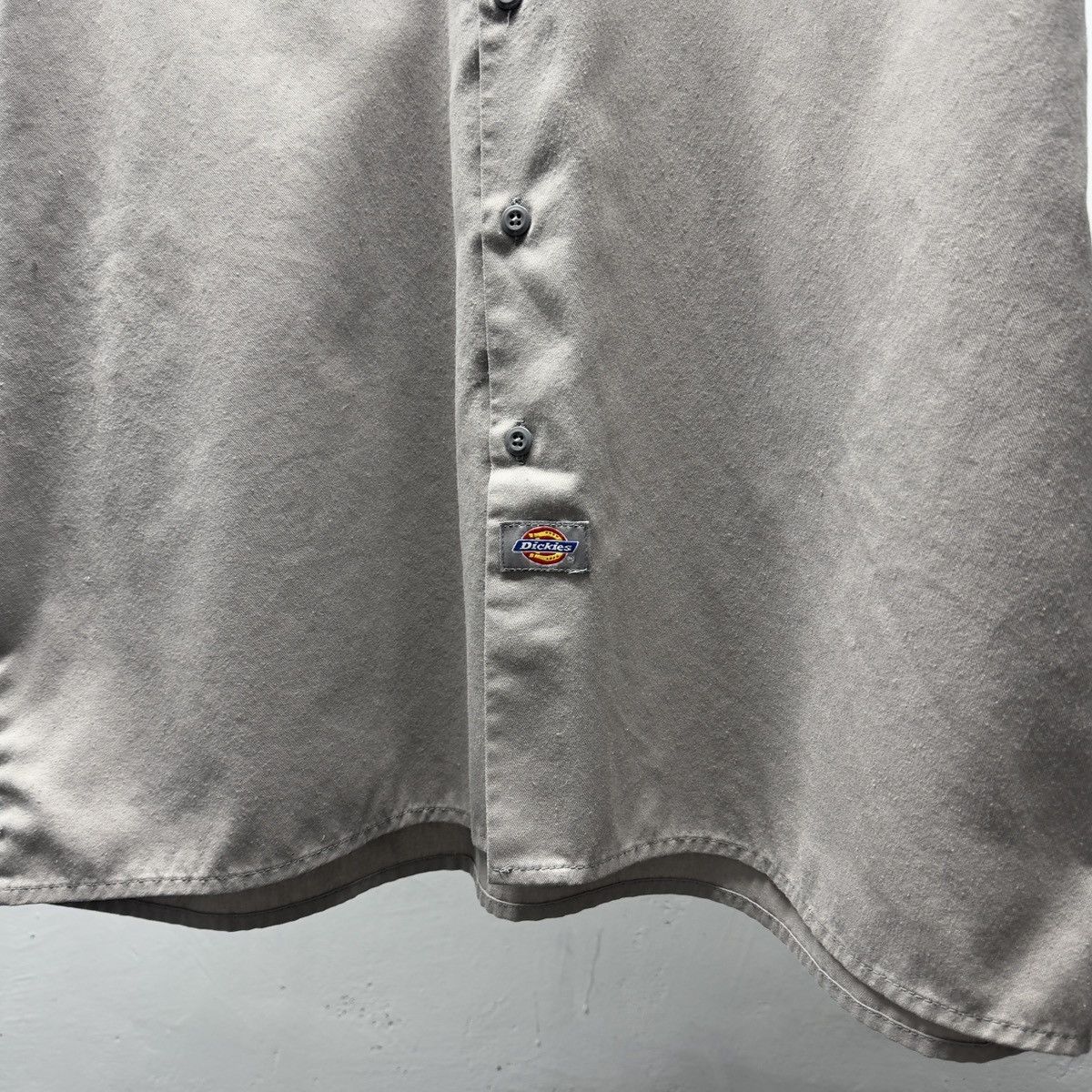 Vintage Dickies Thrashed Faded Work Mechanic Garage Shirt ERD Grunge Size US XL / EU 56 / 4 - 4 Thumbnail