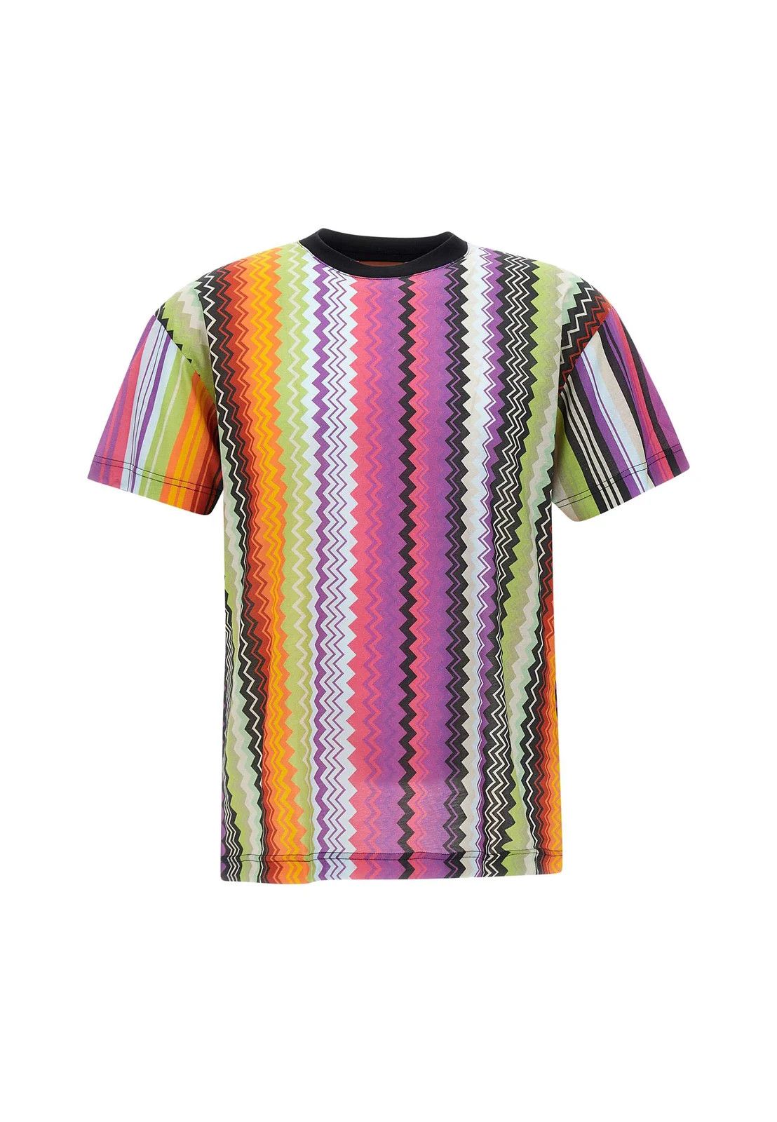 Missoni o1y0225 Crewneck T-Shirt in Multicolor Size US XS / EU 42 / 0 - 1 Thumbnail
