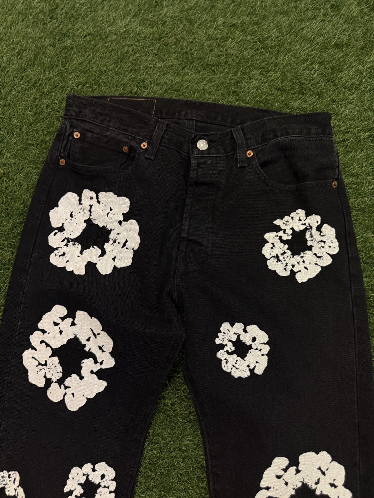 DENIM TEARS Denim Tears Jeans Size 32/32 Black Clean 🔥🧼 Size US 32 / EU 48 - 6 Thumbnail