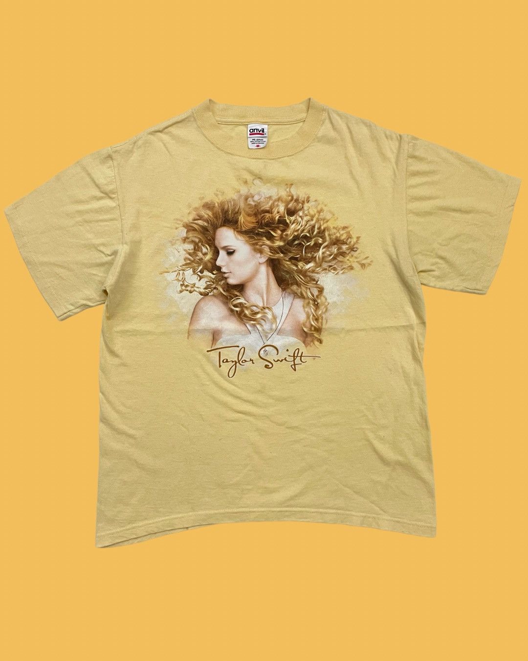 Vintage Taylor Swift Fearless Album Tour Promo T-Shirt