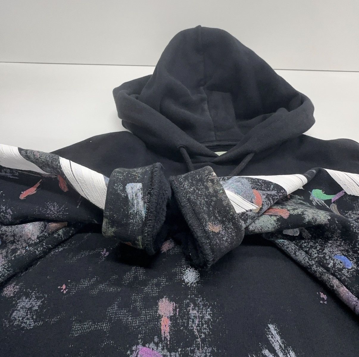 Off-White Off-White Galaxy Brushed Hoodie Size US XS / EU 42 / 0 - 7 Thumbnail
