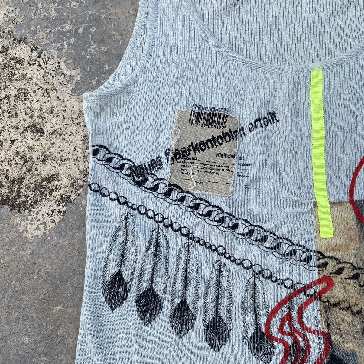 Japanese Brand Y2K kira milano design crop singlet tee Size US XS / EU 42 / 0 - 4 Thumbnail