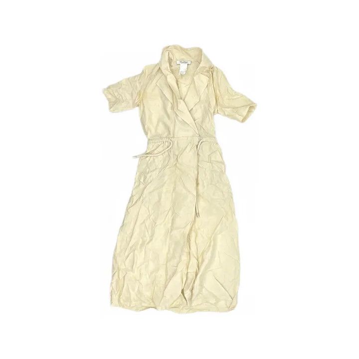 Max Mara Maxmara Casual Chic Solid Long Dress 0079 Size S / US 4 / IT 40 - 1 Thumbnail