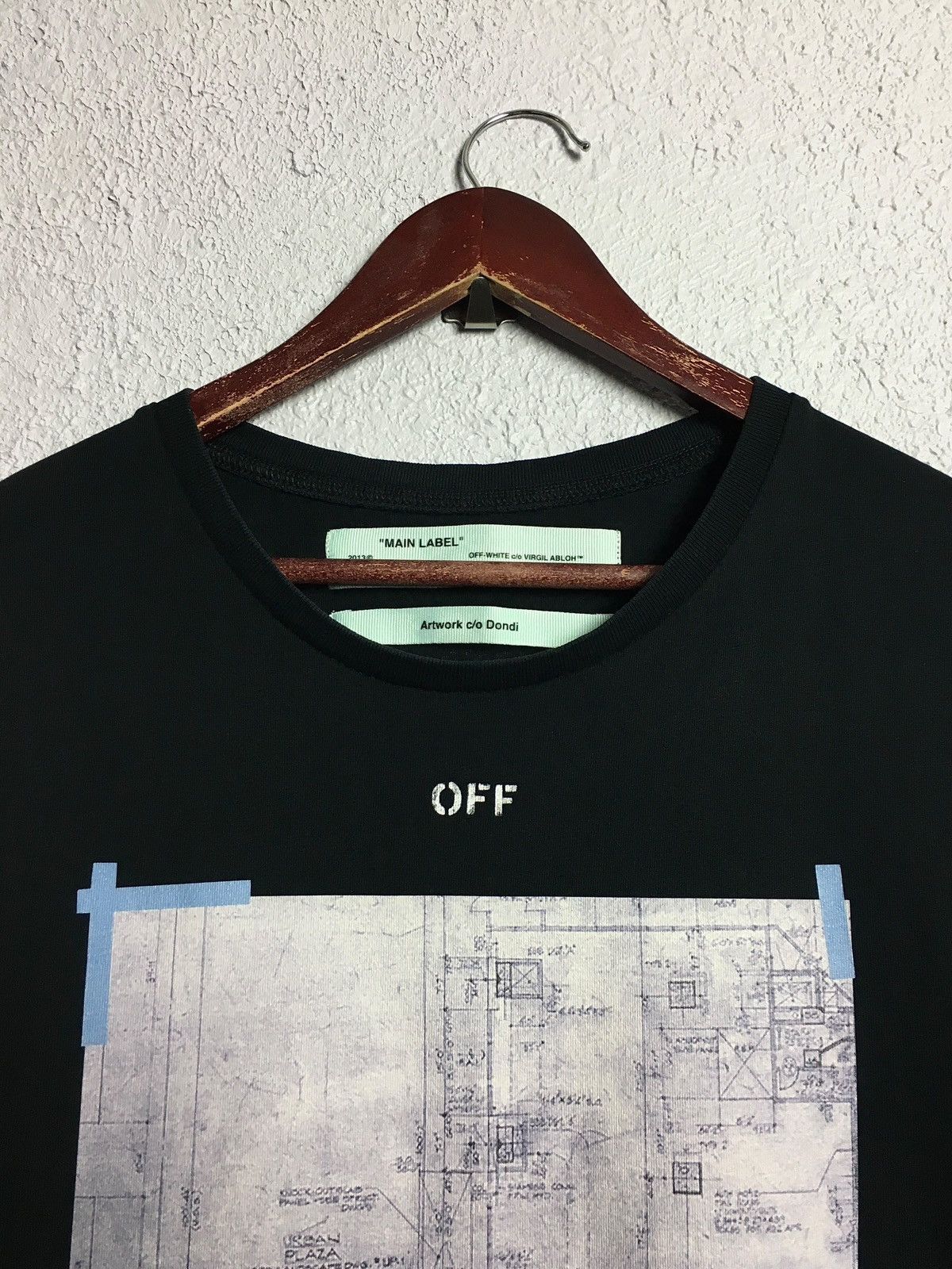 Off-White tshirt OFF-WHITE x DONDI Square tee t-shirt off white y2k Size US M / EU 48-50 / 2 - 4 Thumbnail