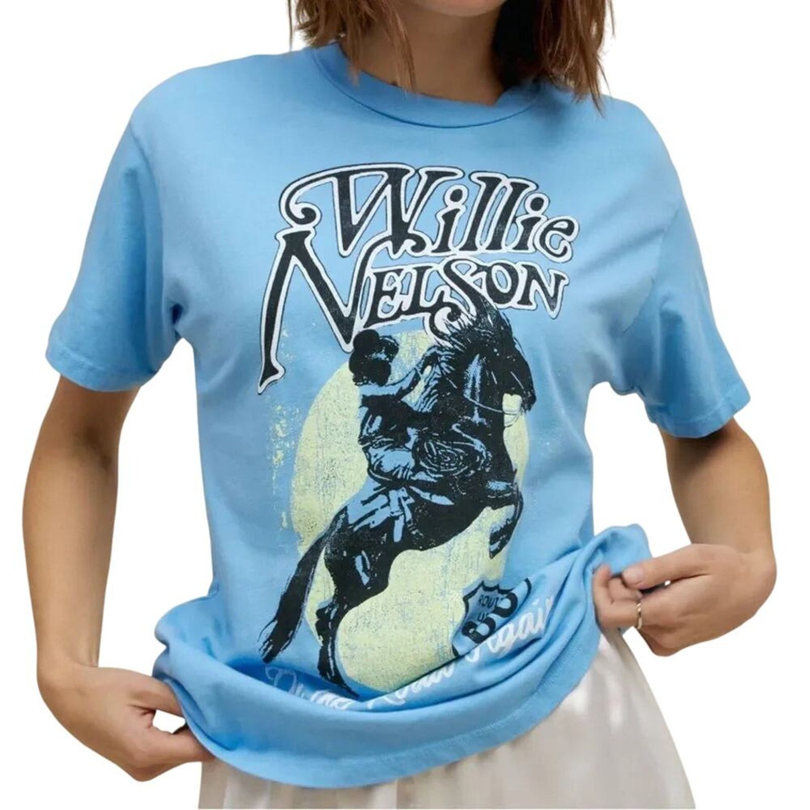Daydreamer DAYDREAMER Willie Nelson Route 66 Tee, Size Small New Size S / US 4 / IT 40 - 3 Thumbnail