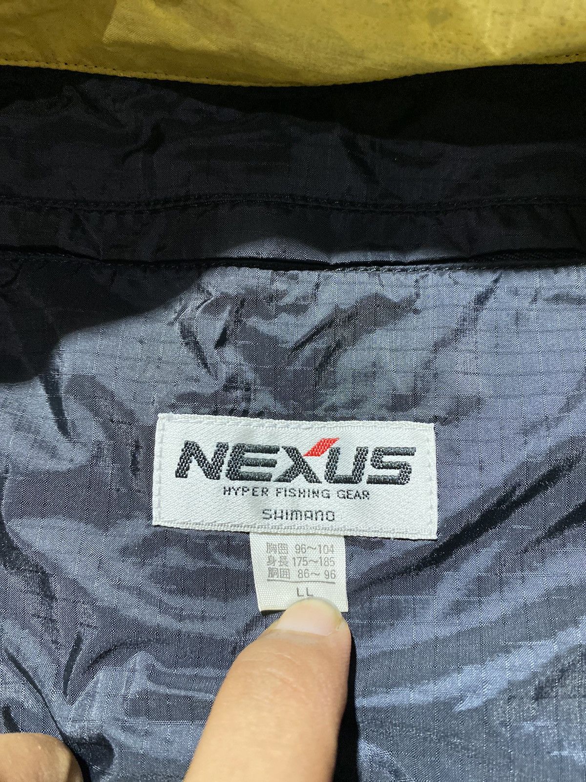 Vintage Shimano Nexus Hyper Fishing Gear Nylon Vest Size US M / EU 48-50 / 2 - 6 Thumbnail