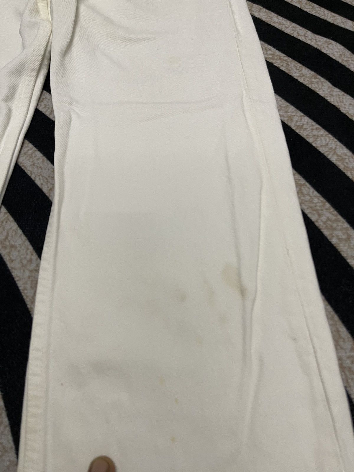 Levi's 90s LEVIS 302 WHITE DENIM JEANS RARE Size US 29 - 5 Thumbnail