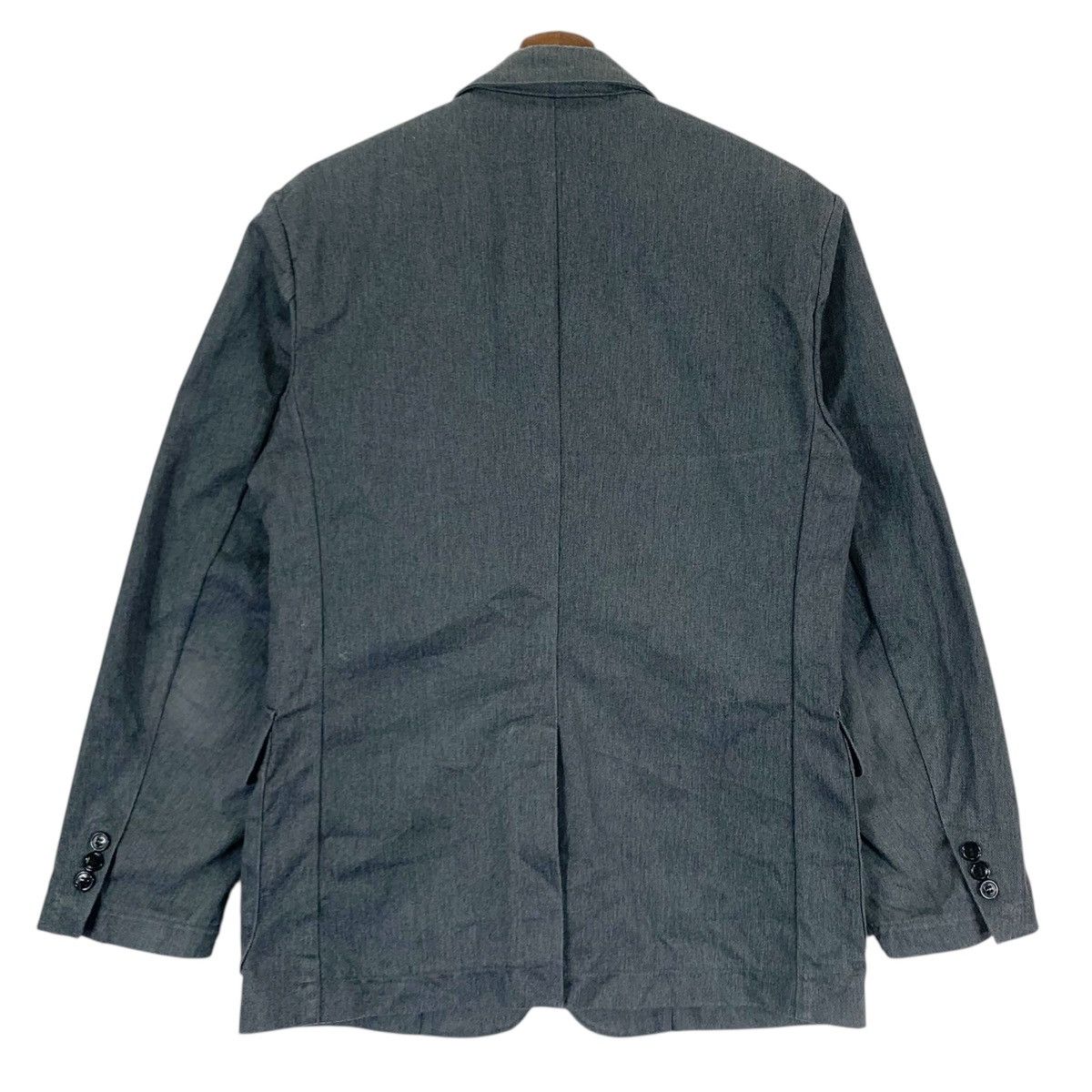 Japanese Brand × Vintage Vintage Stabilizer GNZ Plain Gray Blazer Coat Size US M / EU 48-50 / 2 - 7 Thumbnail