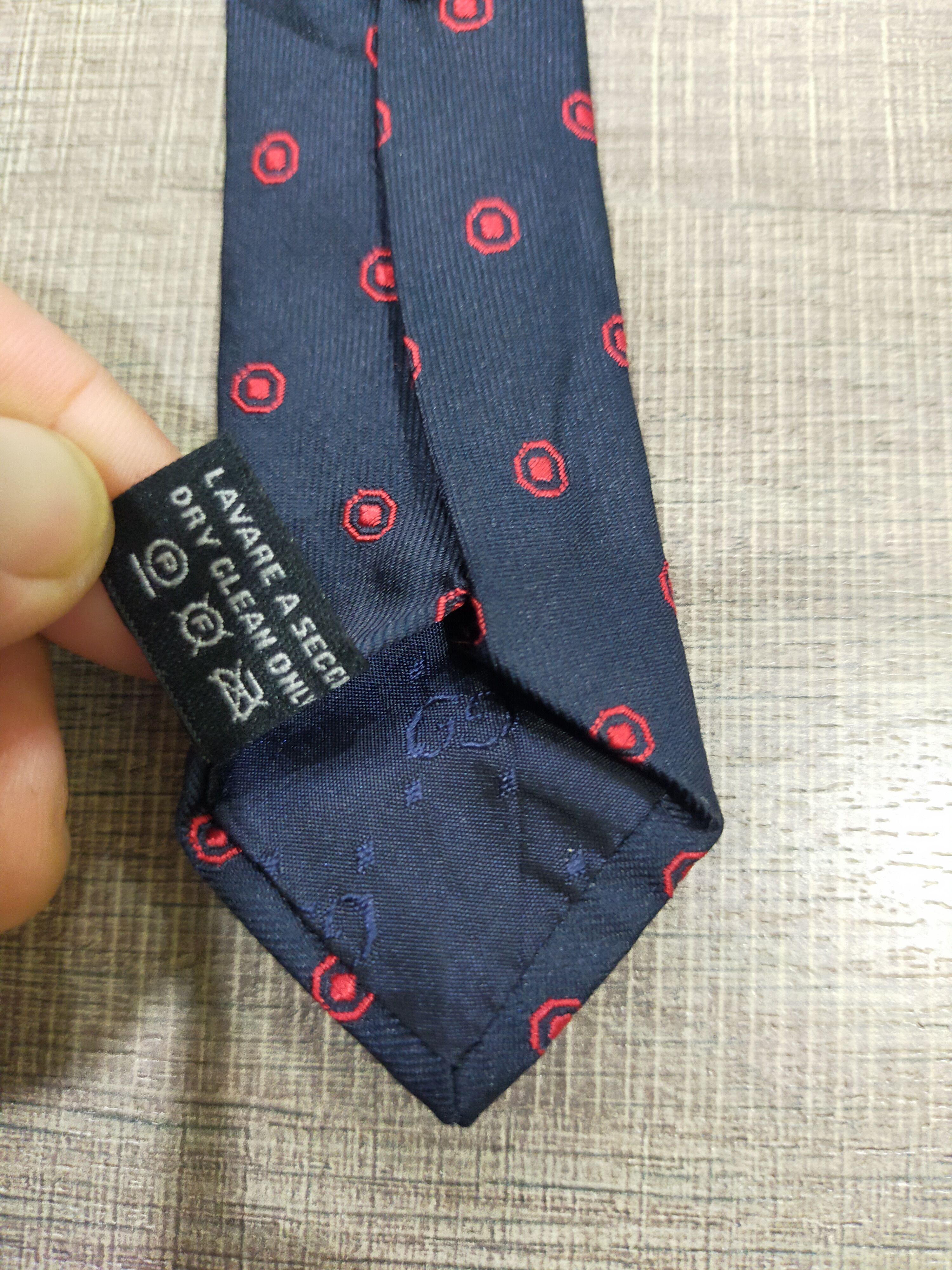 Gucci 🔥 NICE !! VINTAGE GUCCI SILK TIE Size ONE SIZE - 2 Thumbnail