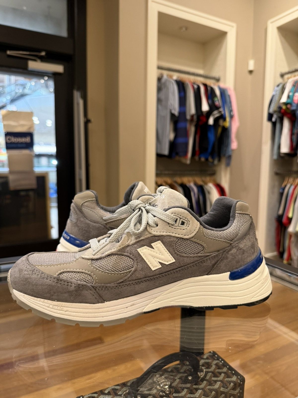 New Balance New Balance 992 ‘MiUSA Grey Blue Red’ Size US 8 / EU 41 - 2 Thumbnail