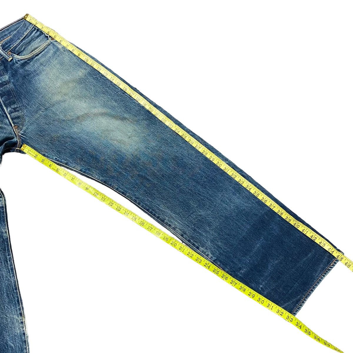 Evisu Vintage Evisu No.2 Denim Selvedge Painter Jeans Size US 32 / EU 48 - 24 Thumbnail