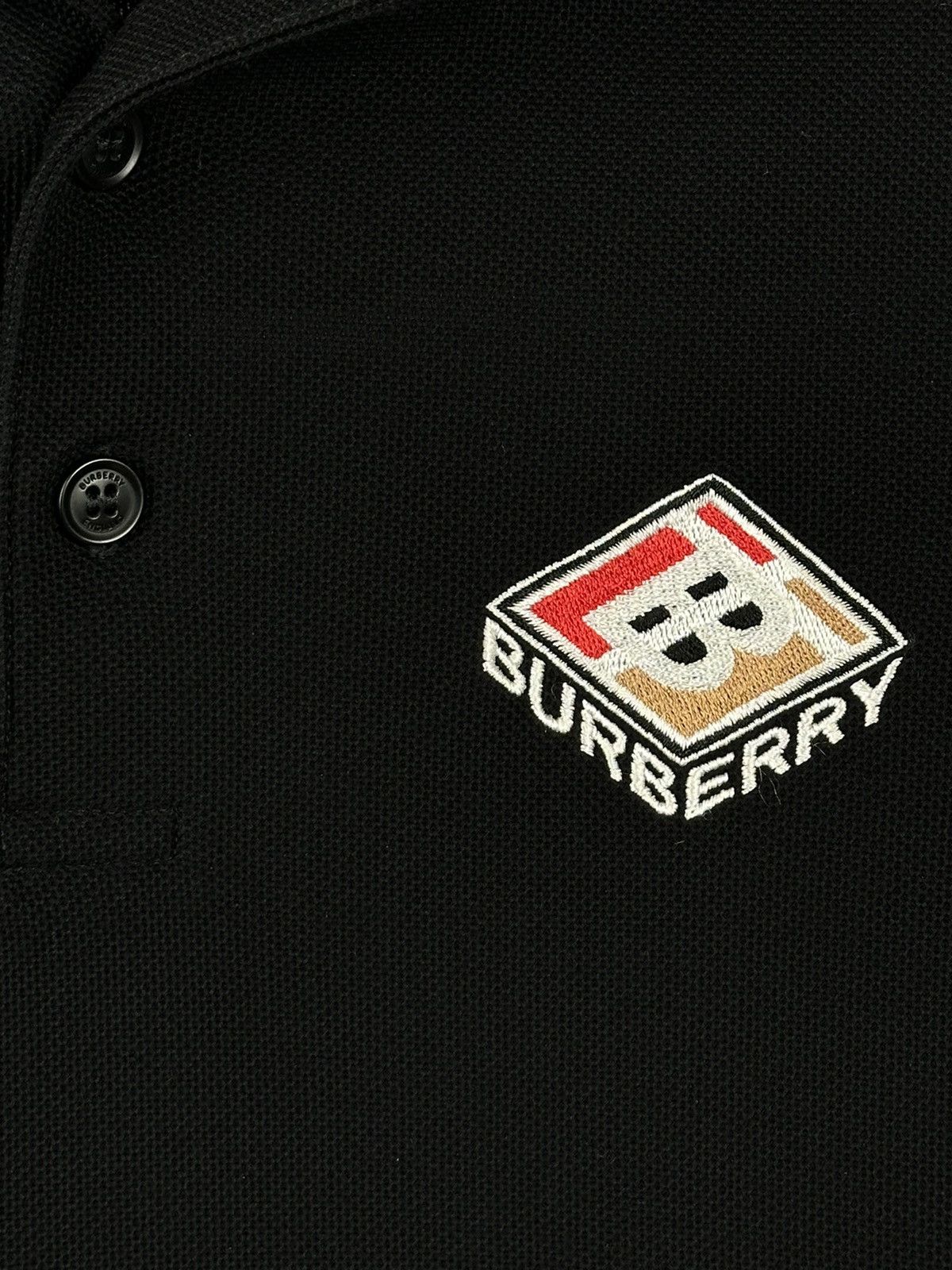 Burberry × Burberry Prorsum Burberry MEN polo t-shirt black grapphic print logo TB Size US S / EU 44-46 / 1 - 5 Thumbnail