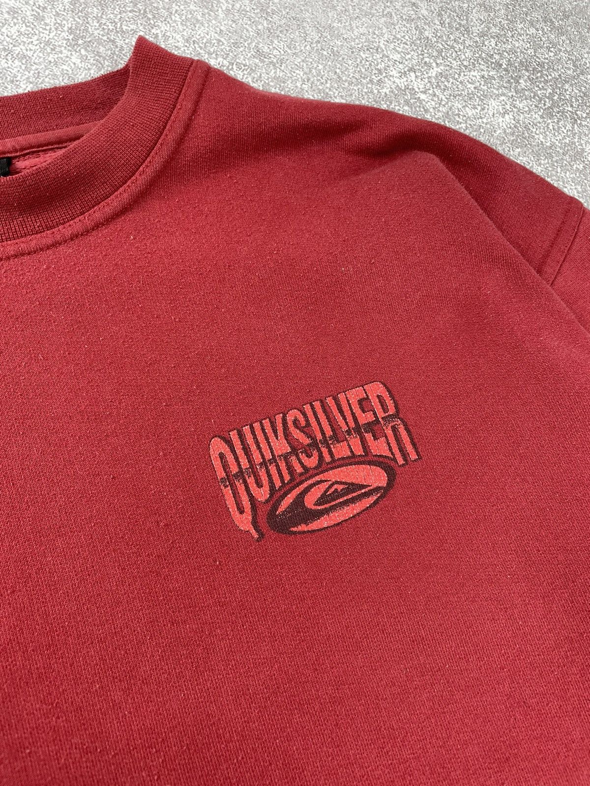 Quiksilver × Vintage Vintage Quiksilver Big Logo Surf Skate Sweatshirt Size US L / EU 52-54 / 3 - 7 Thumbnail