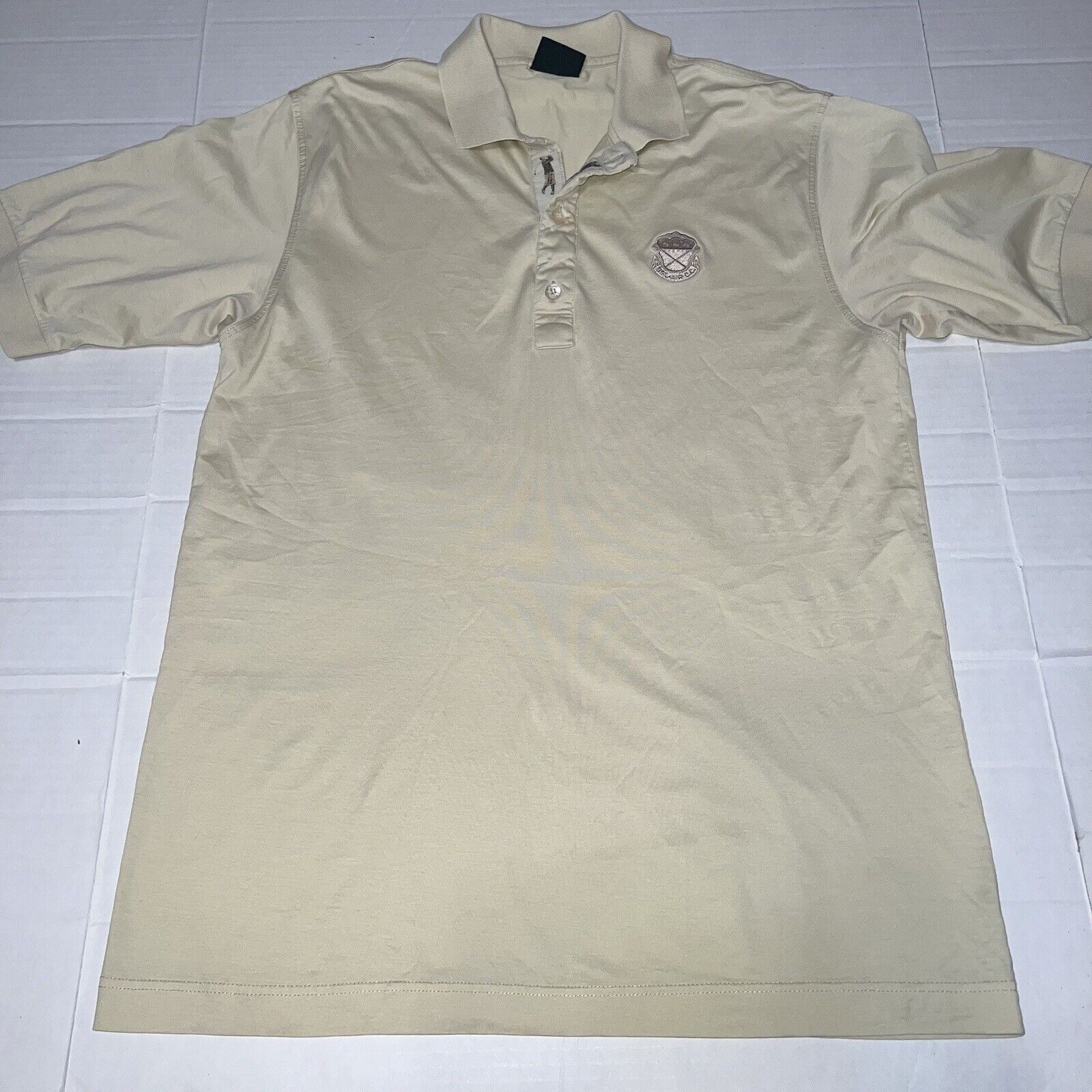 Bobby Jones Bobby Jones Golf Polo Men’s Medium Bel Air C.C. Italy Yellow Size US M / EU 48-50 / 2 - 1 Thumbnail