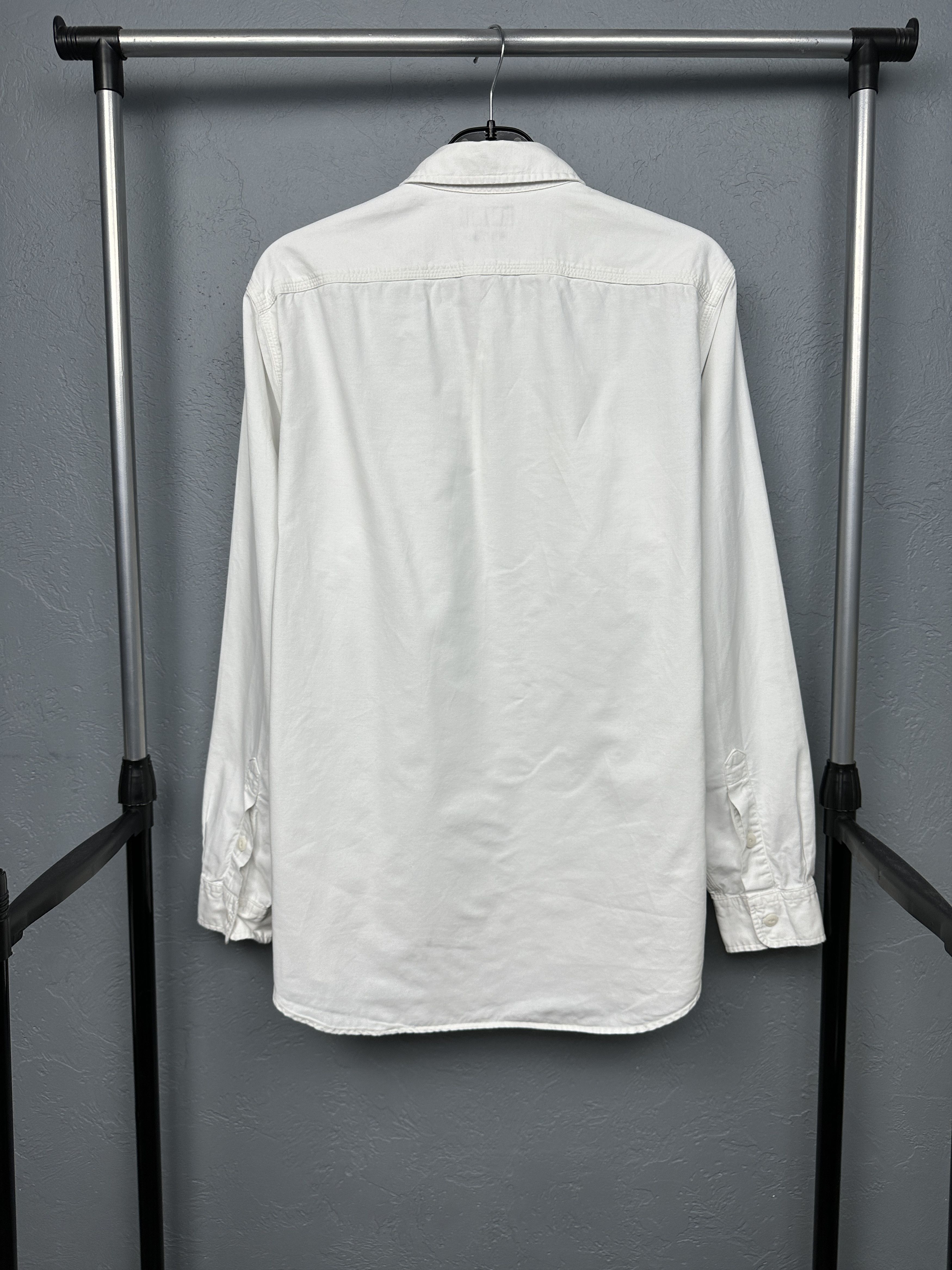 Polo Ralph Lauren Polo Ralph Lauren Mens Long Sleeve White Shirt Size US L / EU 52-54 / 3 - 6 Thumbnail