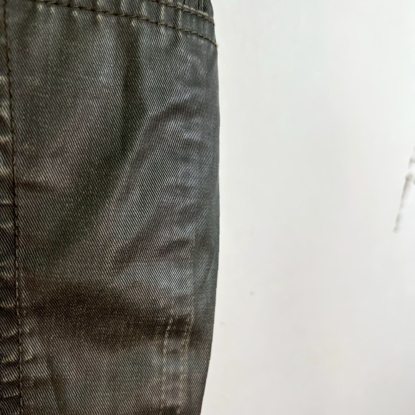 J.Crew VINTAGE J.CREW Military Jacket Waxed Cotton Brown Size M Women's Outdoor Casual Fall Spring Summer Winter Size M / US 6-8 / IT 42-44 - 3 Thumbnail