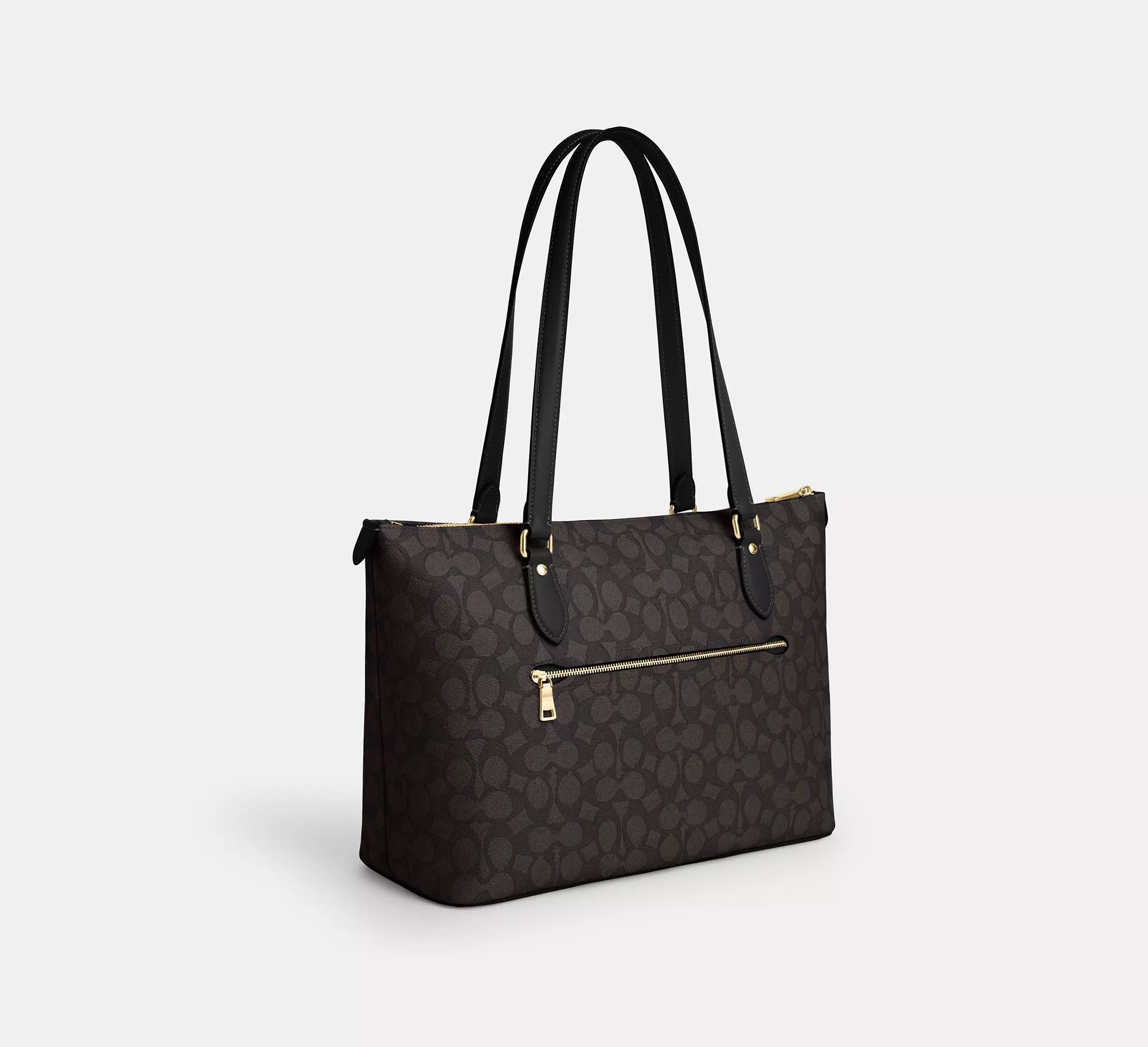 Coach Gallery Tote Bag In Signature Canvas CW381 Size ONE SIZE - 8 Thumbnail