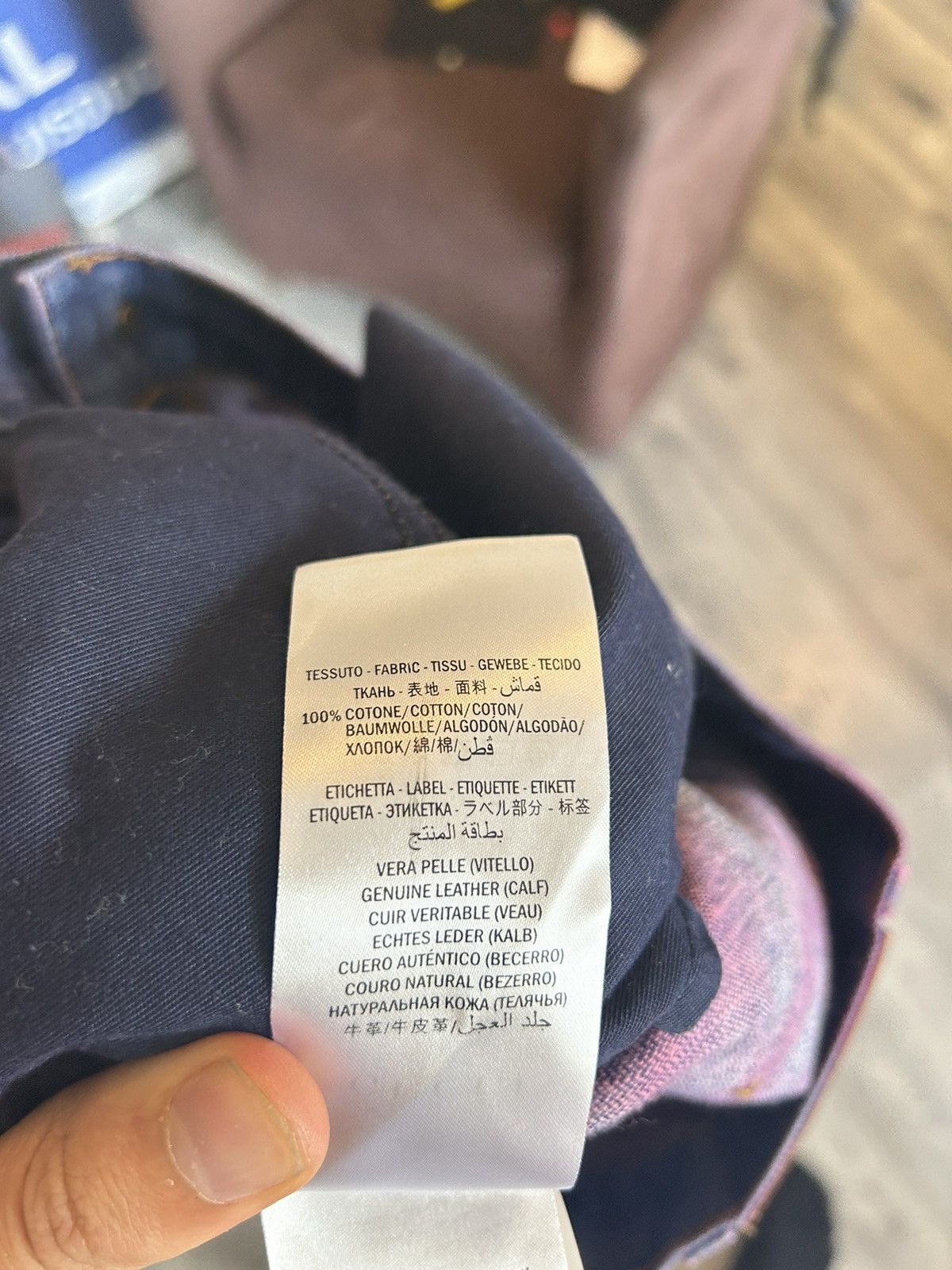 Gucci Pink Painter Blue Denim Jeans Size US 35 - 13 Thumbnail