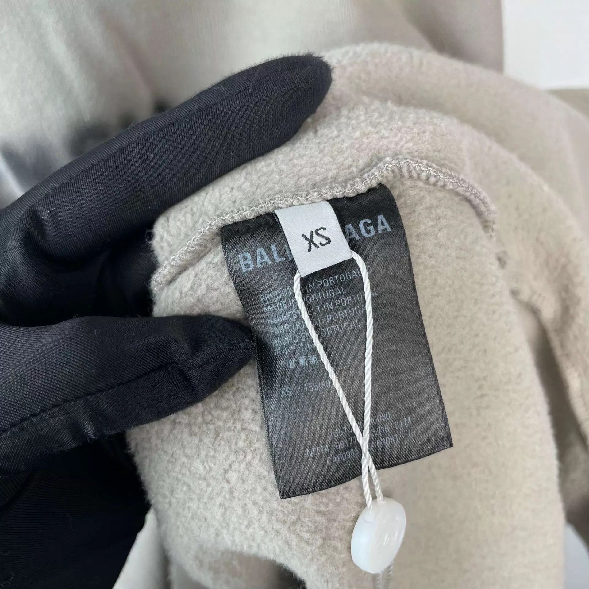 Balenciaga Balenciaga 95 New Cotton Distressed Hoodie XS Gray Size XS / US 0-2 / IT 36-38 - 5 Thumbnail