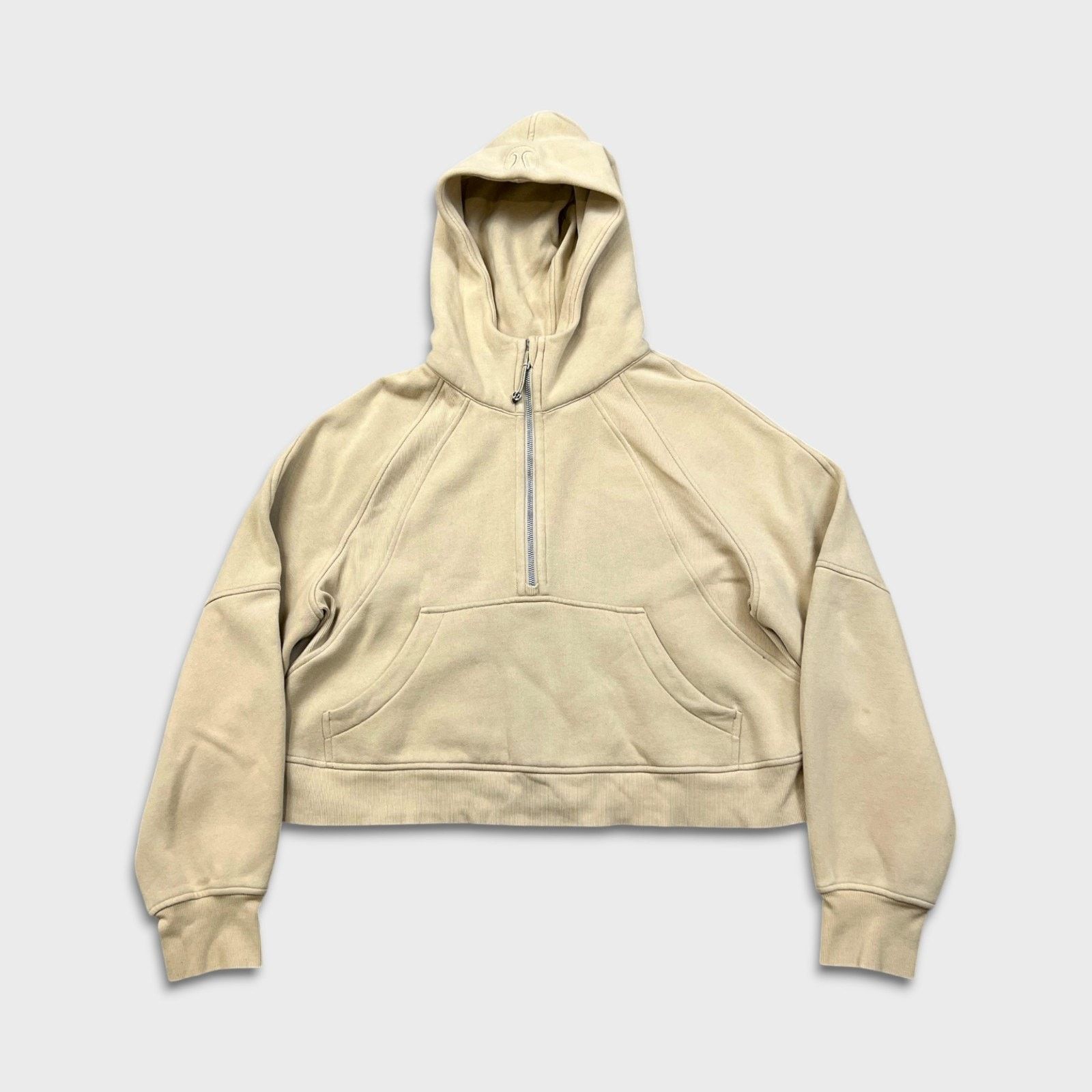 Lululemon Lululemon Scuba Oversized 1/2 Zip Hoodie M/L Sweatshirt Size M / US 6-8 / IT 42-44 - 1 Thumbnail