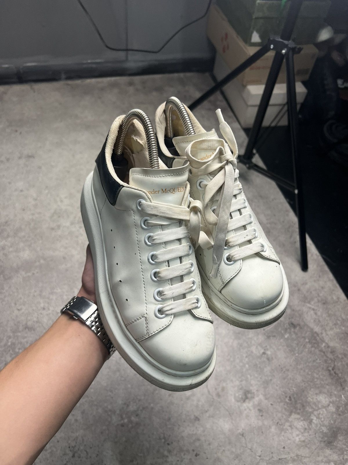 Alexander McQueen Alexander Mcqueen Oversized Sneakers Shoes Size US 7 / IT 37 - 3 Thumbnail