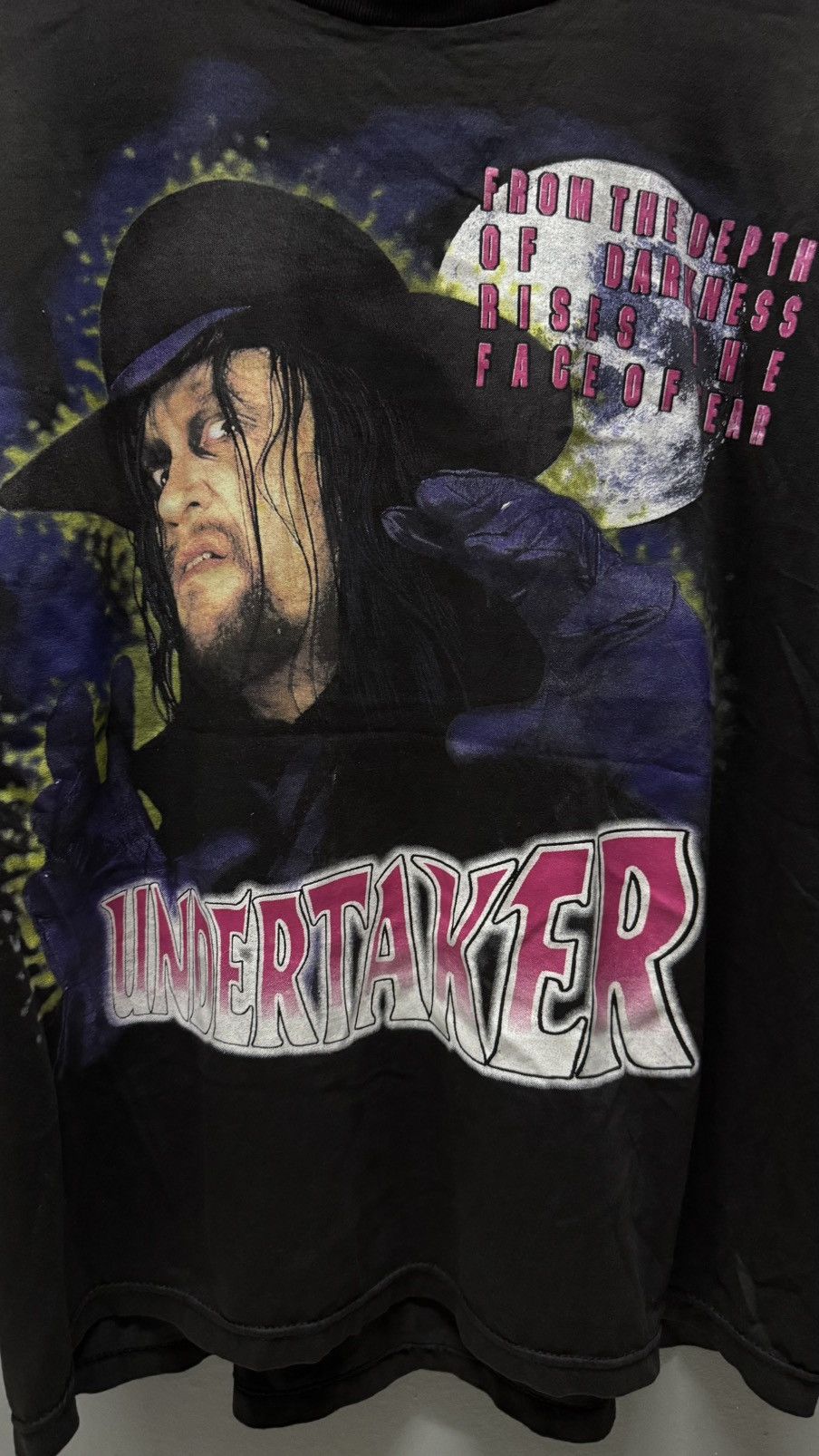 Vintage × WWF Vintage Bootleg UnderTaker Full print Size US XL / EU 56 / 4 - 2 Thumbnail