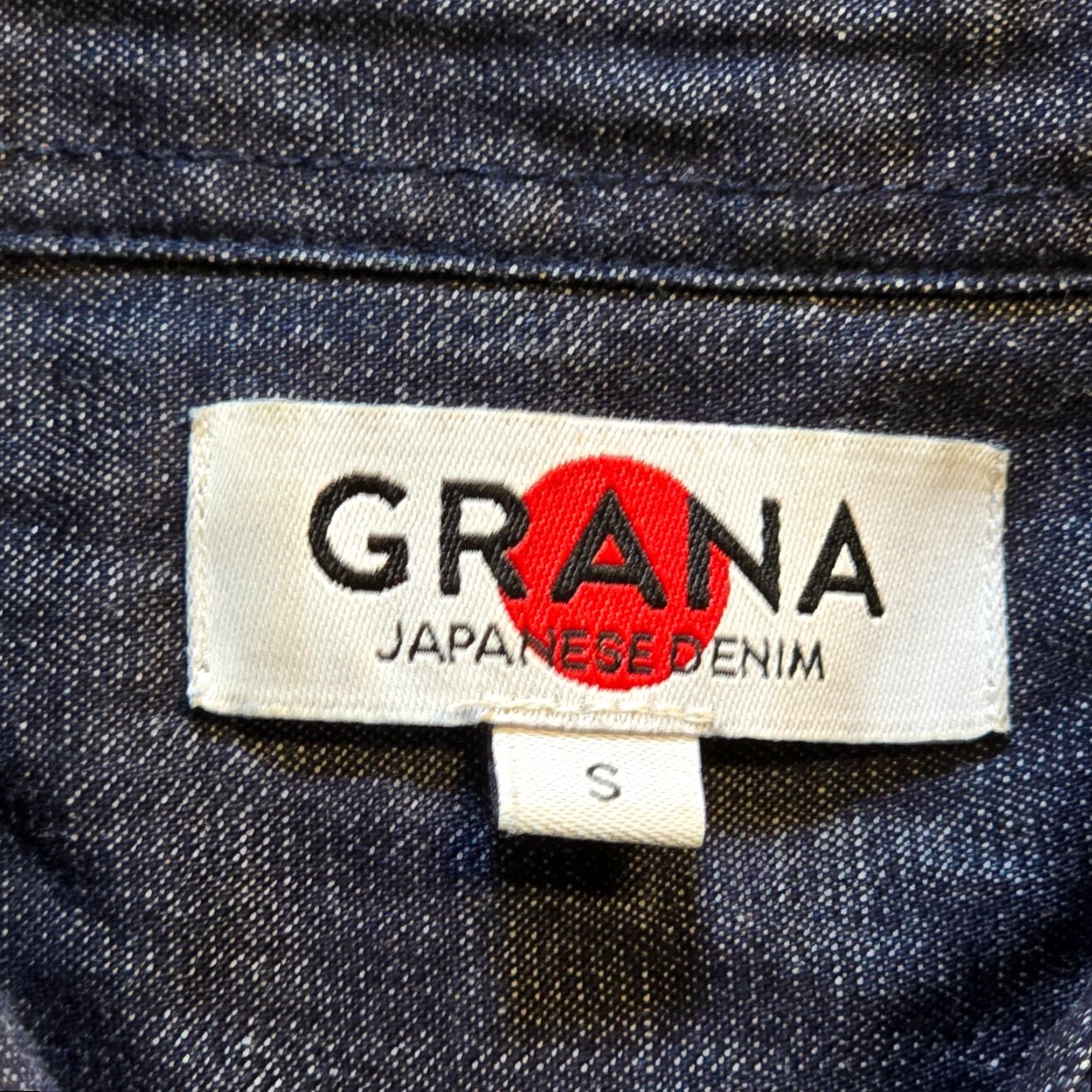 Vintage Grana Shirt Mens Size Small Blue Denim Button Long Sleeve Casual Shirt Size US S / EU 44-46 / 1 - 3 Thumbnail