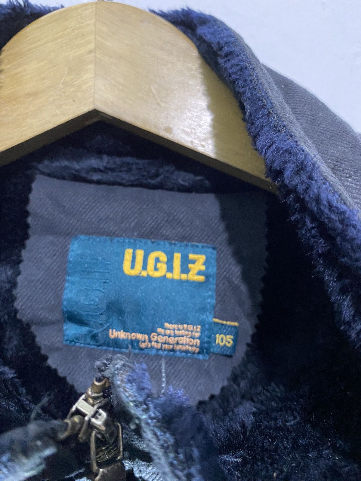 If Six Was Nine × Japanese Brand × Le Grande Bleu (L.G.B.) Japanese ugiz faux fur suede bondage jacket lgb style Size US L / EU 52-54 / 3 - 10 Thumbnail