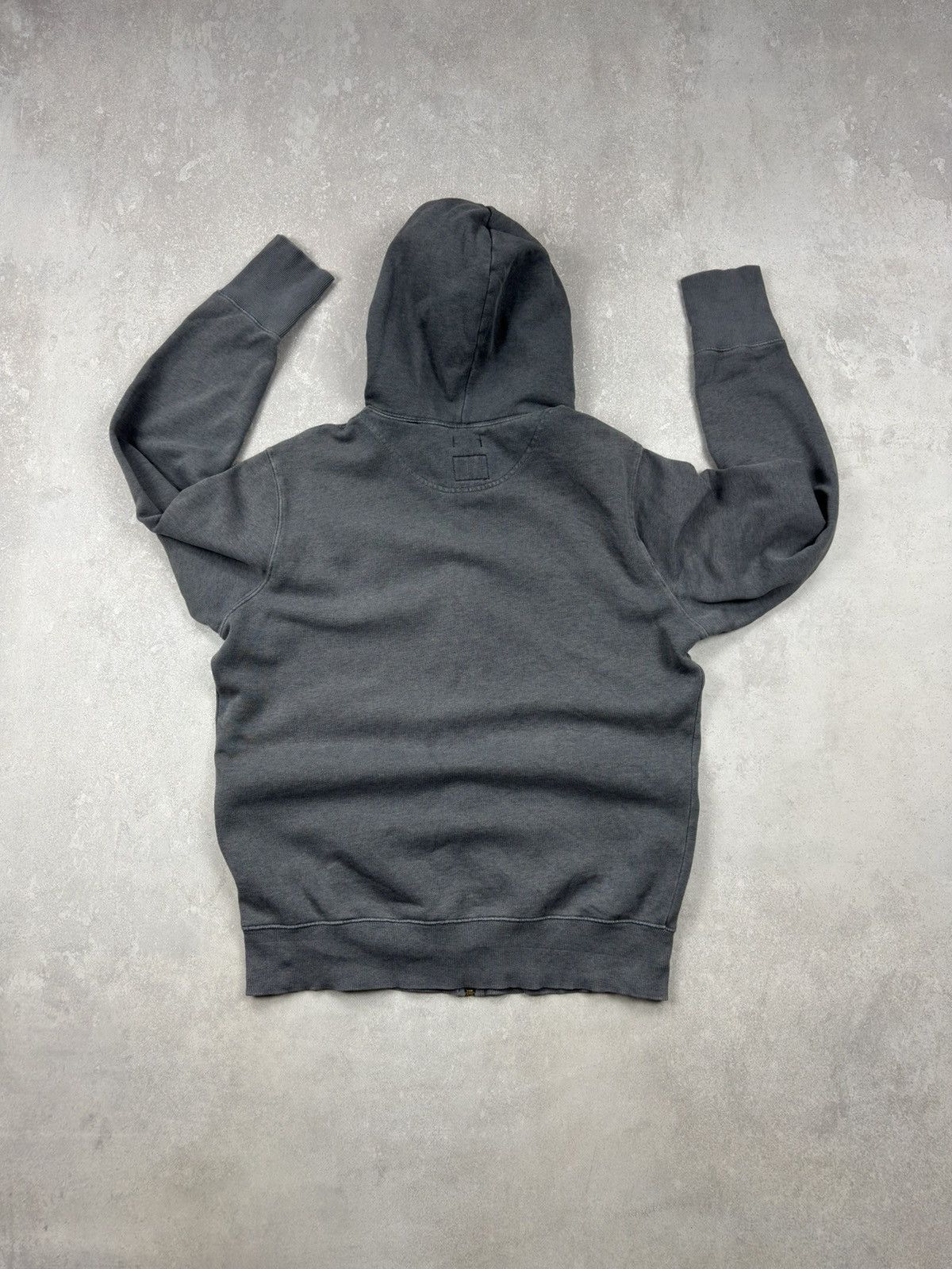 Diesel Vintage Diesel Washed Grey Zip Hoodie Logo size L Size US L / EU 52-54 / 3 - 15 Thumbnail