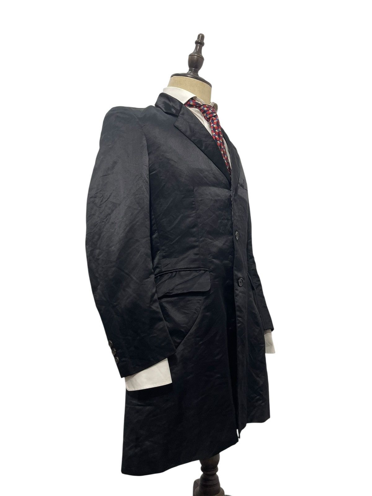 Comme des Garcons AD 1995 Comme des Garcons Gloss Slim Jacket 6🟩8 Size US M / EU 48-50 / 2 - 2 Thumbnail