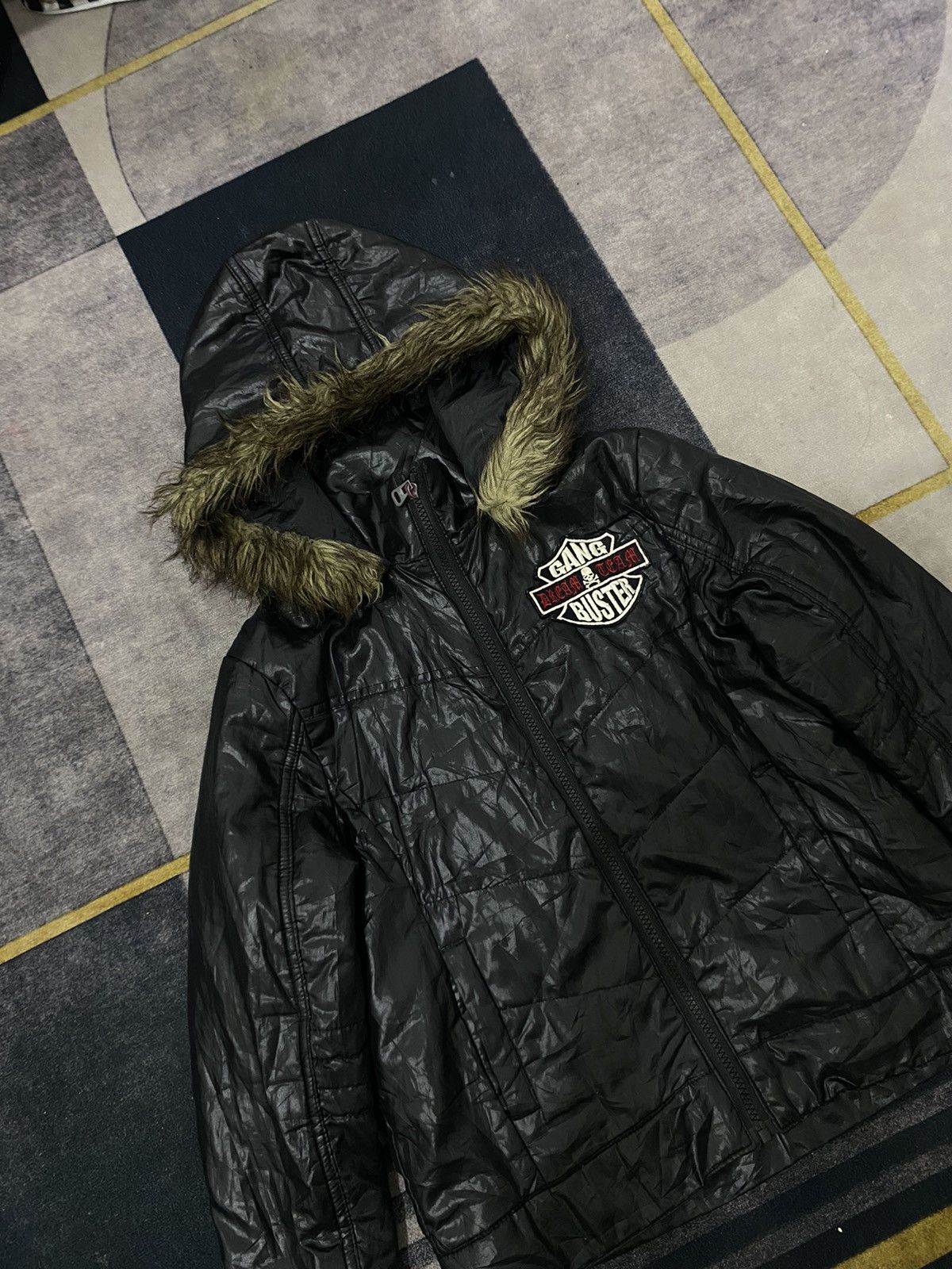 If Six Was Nine GANG BUSTER PUNK STYLE FUR HOODIE Size US M / EU 48-50 / 2 - 2 Thumbnail