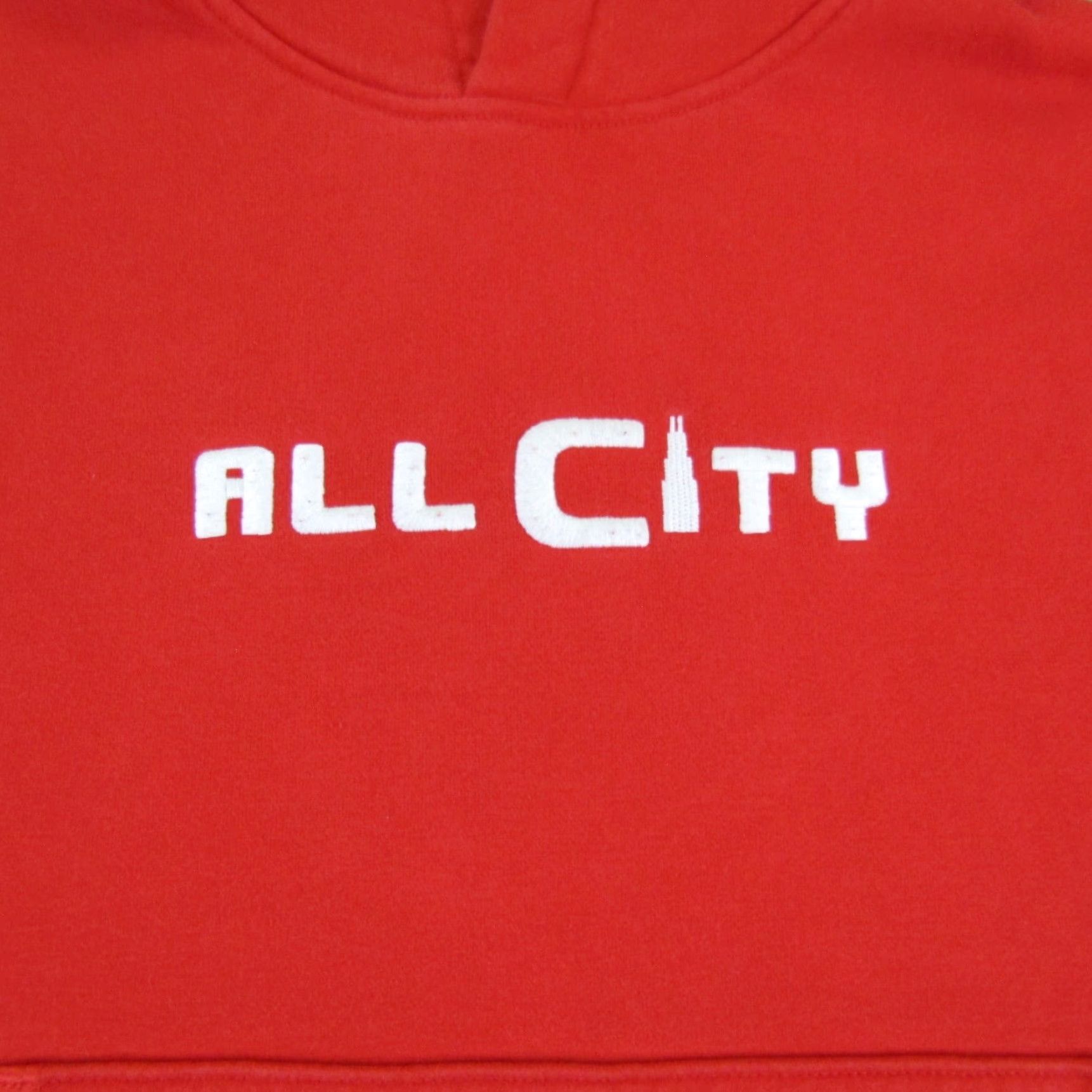 Just Don Just Don All City Hoodie Mens Medium Red Pullover Sweatshirt Basketball Shirt Size US L / EU 52-54 / 3 - 2 Thumbnail