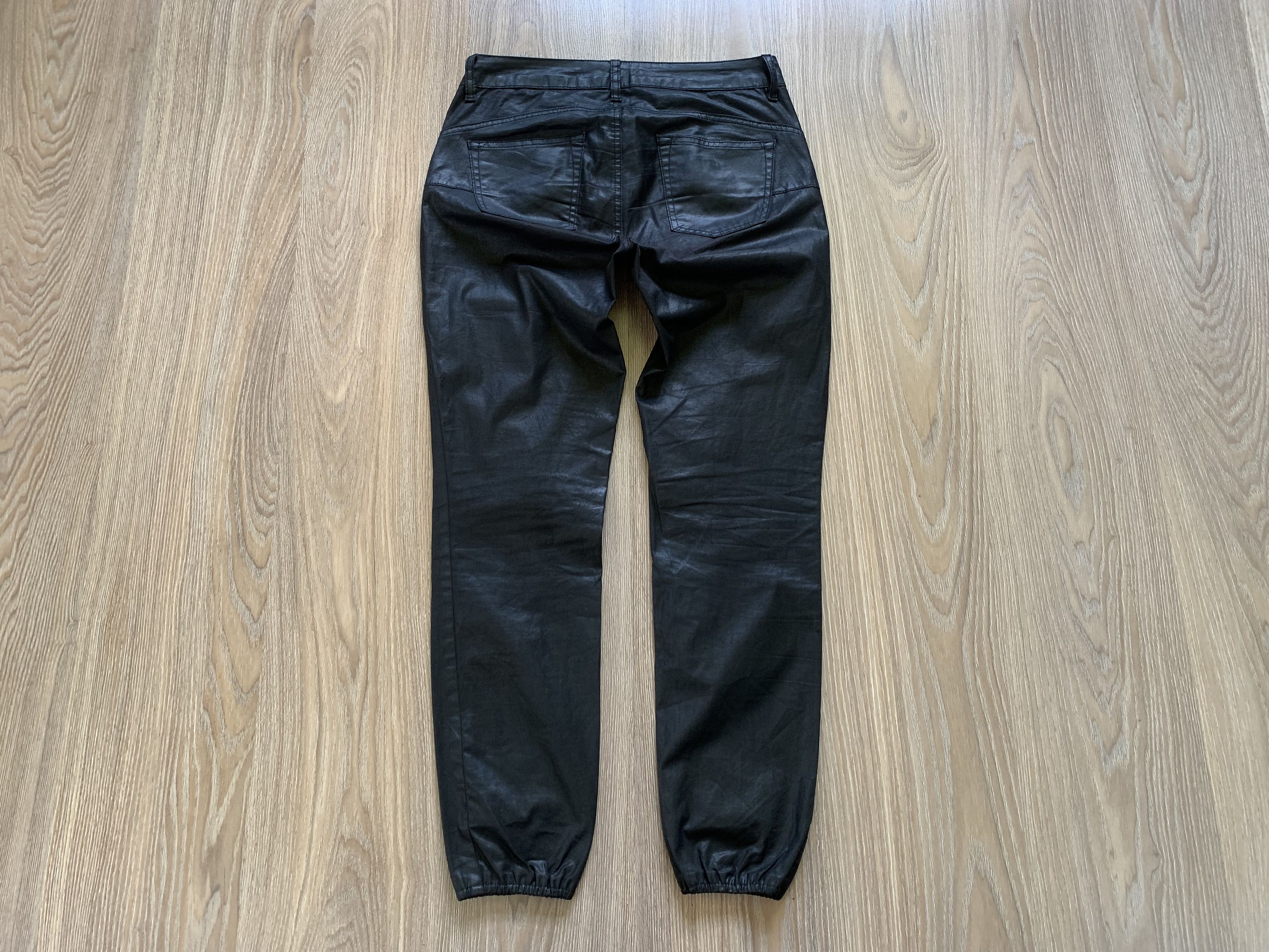 Designer Rosner Wax Black Casual Pants Size 26" / US 2 / IT 38 - 3 Thumbnail