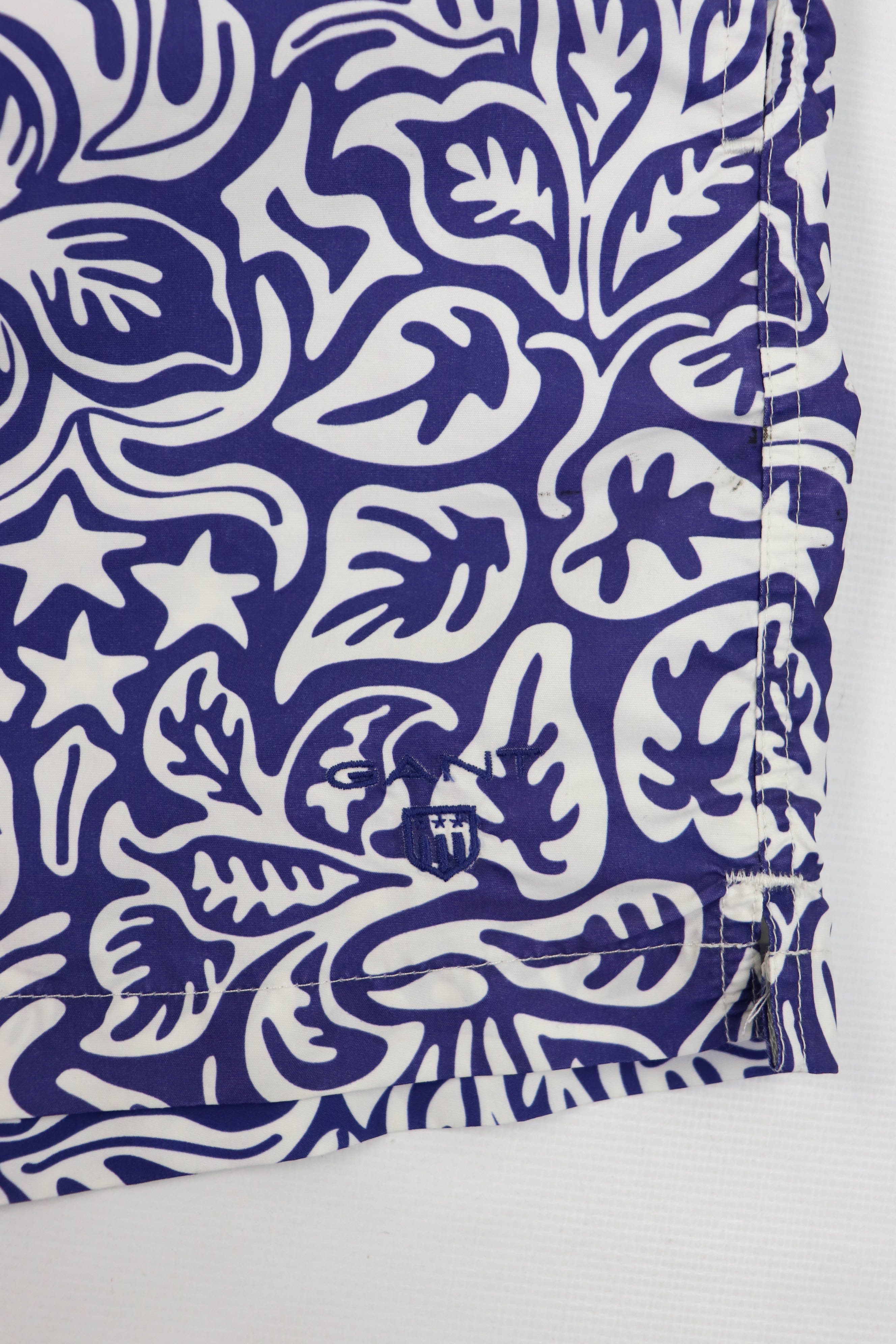 Gant Gant Hawaiian Aloha Floral Pattern Graphics Trunks Shorts Size US 30 / EU 46 - 5 Thumbnail