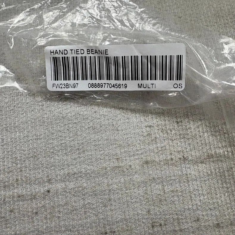 Palm Angels Supreme FW23 Hand Tied Beanie-yf. Size ONE SIZE - 5 Thumbnail