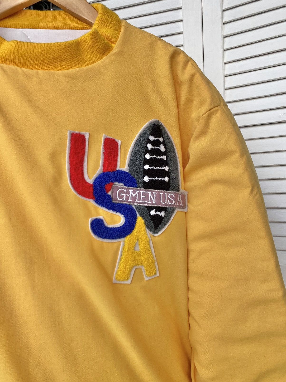 Starter × Vintage Vintage 90s University Patch USA Football NFL Jacket Size US S / EU 44-46 / 1 - 6 Thumbnail