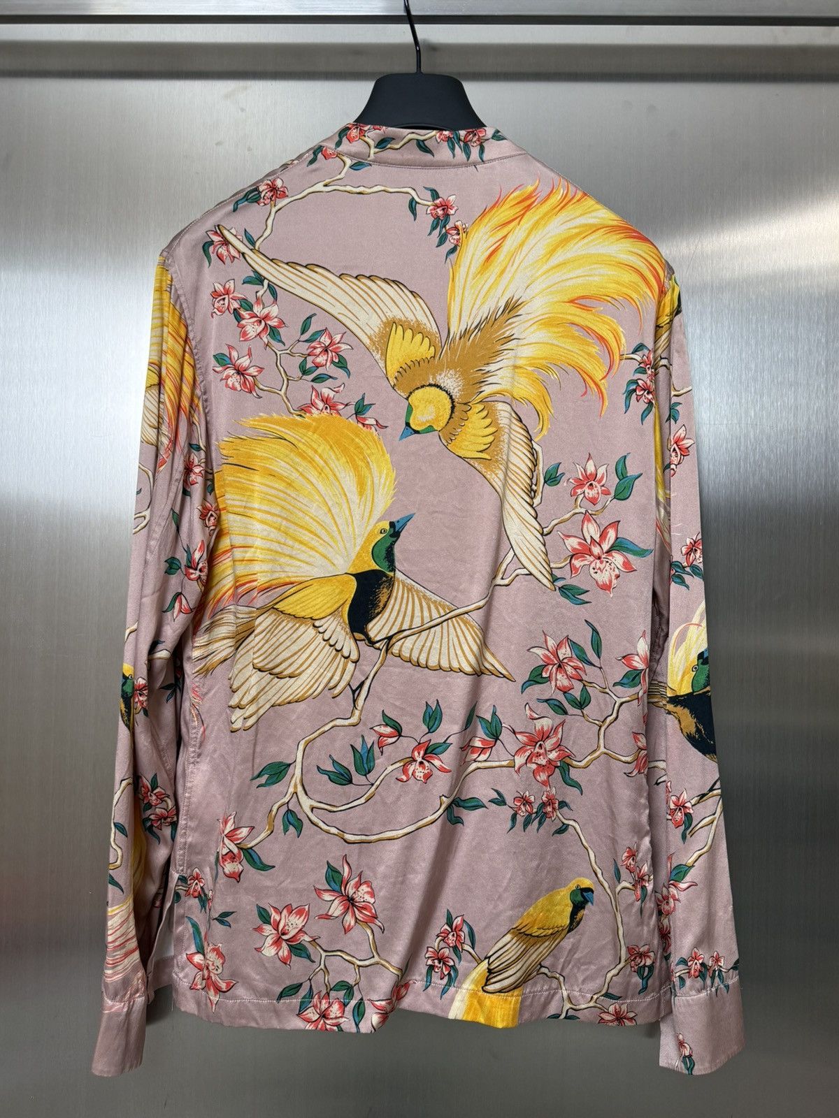 Louis Vuitton SS16 Birds of paradise phoenix shirt Size US S / EU 44-46 / 1 - 2 Thumbnail