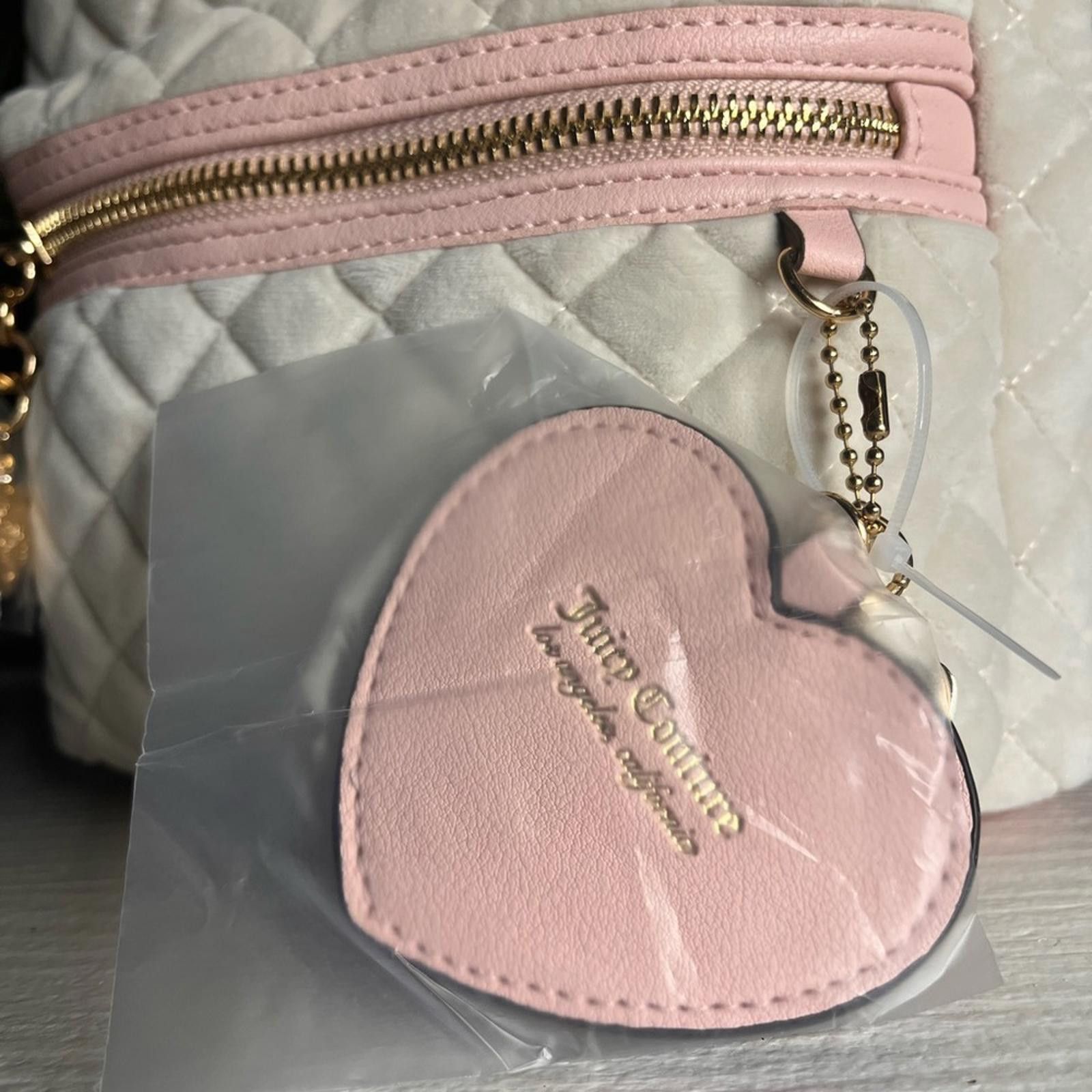 Juicy Couture Jeans Juicy Couture Royal Moment Medium Backpack Quilted W/ Charm Size ONE SIZE - 2 Thumbnail